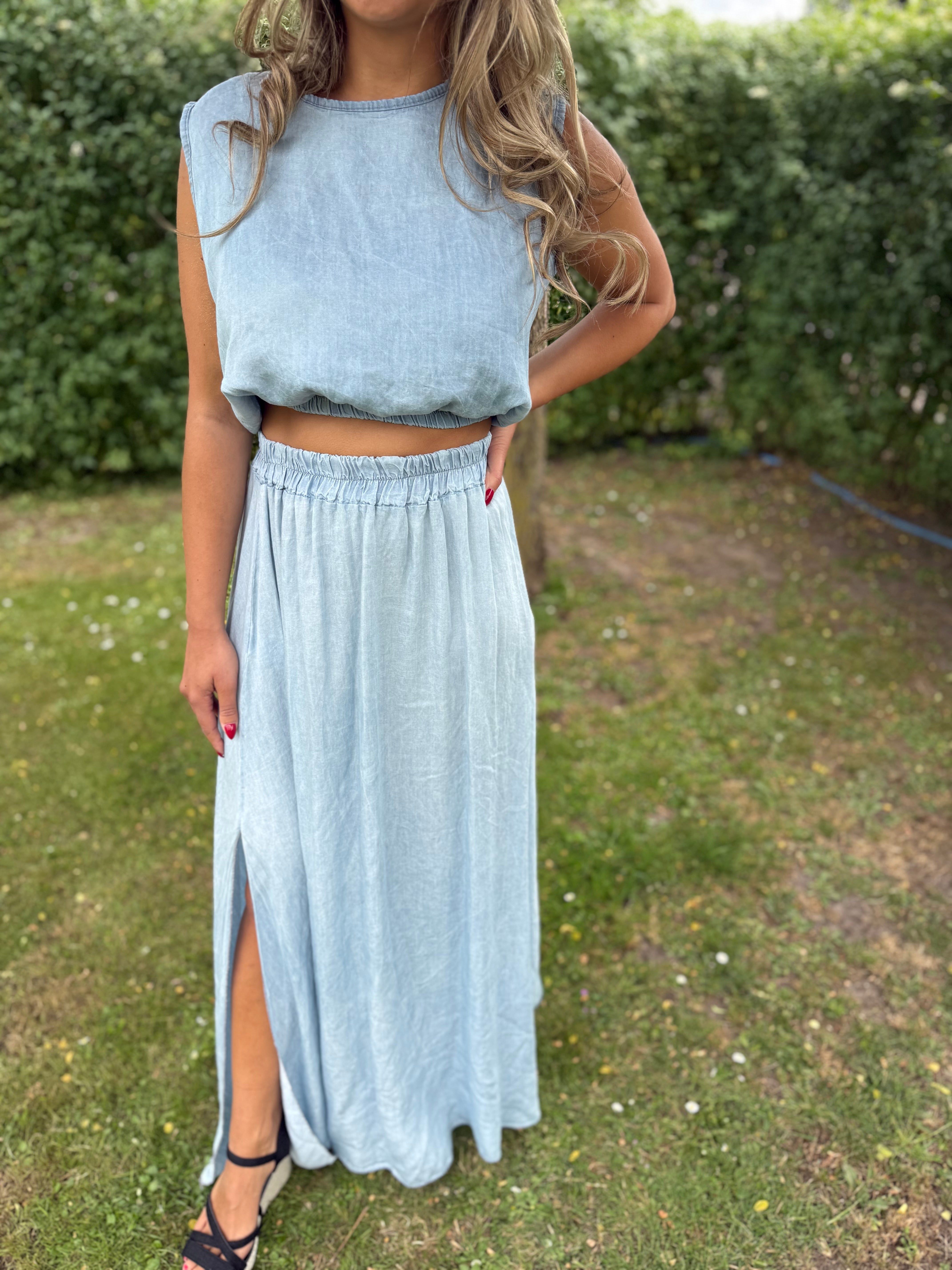 Rok | Jeans | Blauw