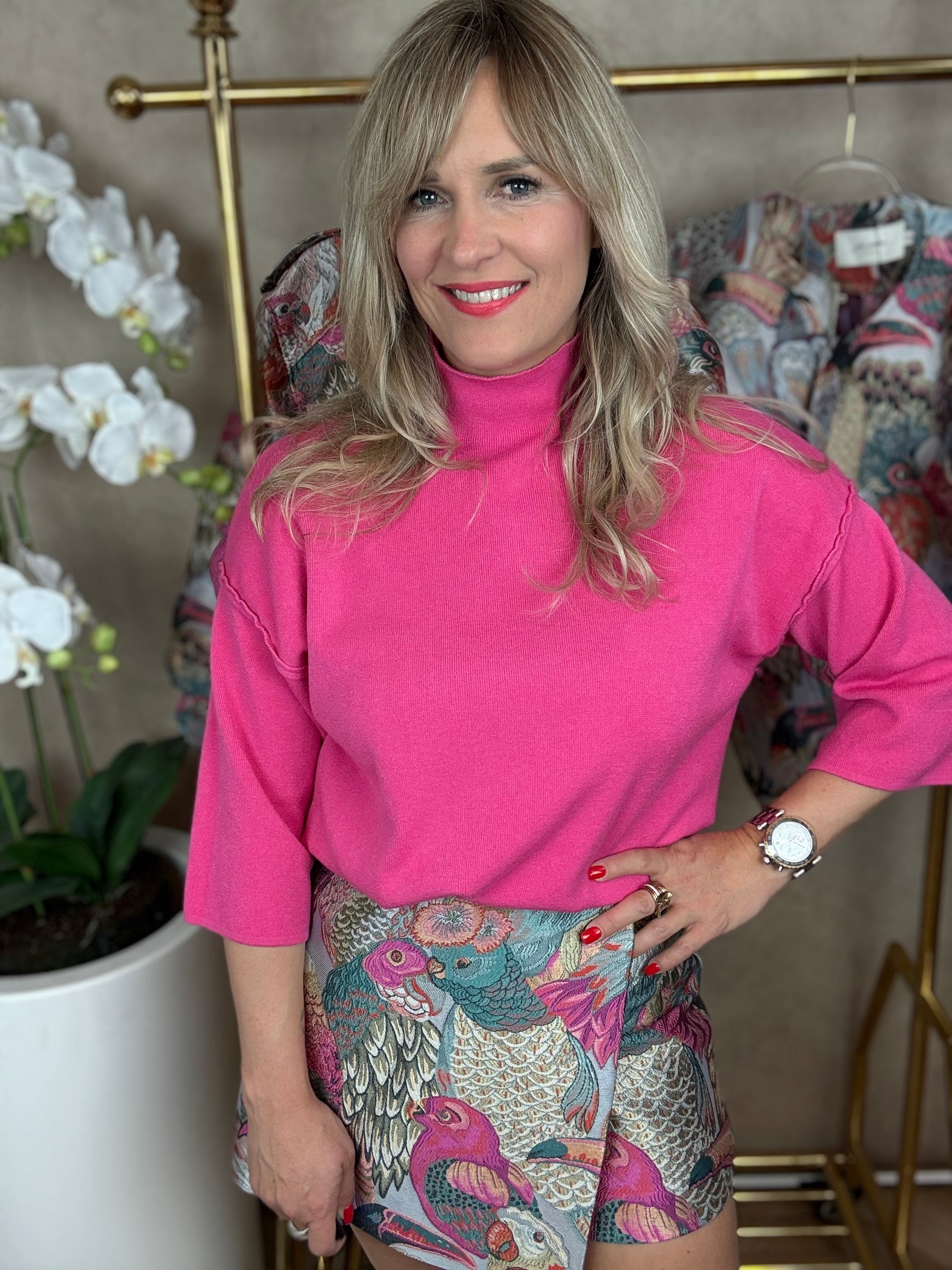 Trui | Ambika | Fuchsia