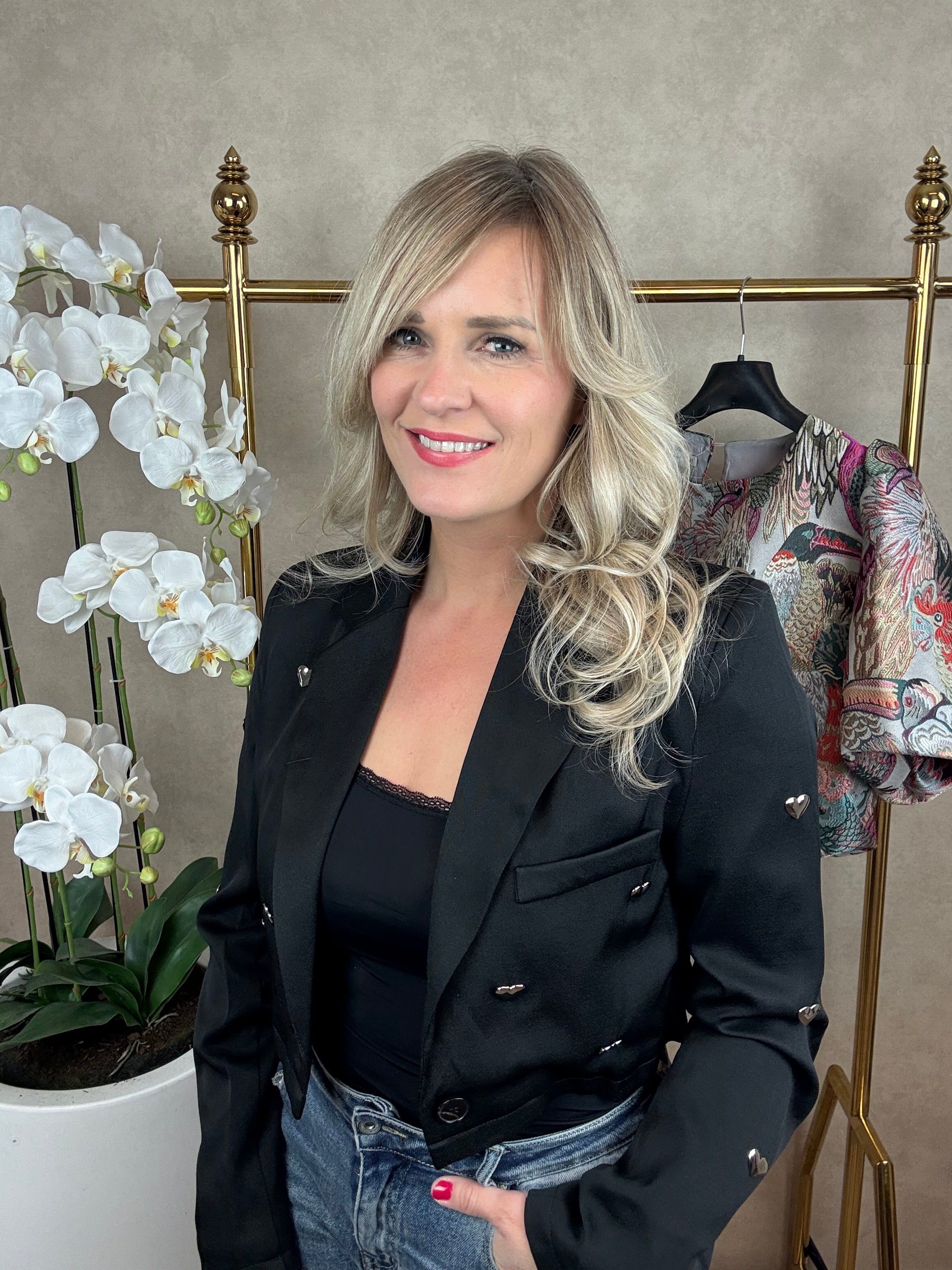 Blazer| Harjes | Zwart