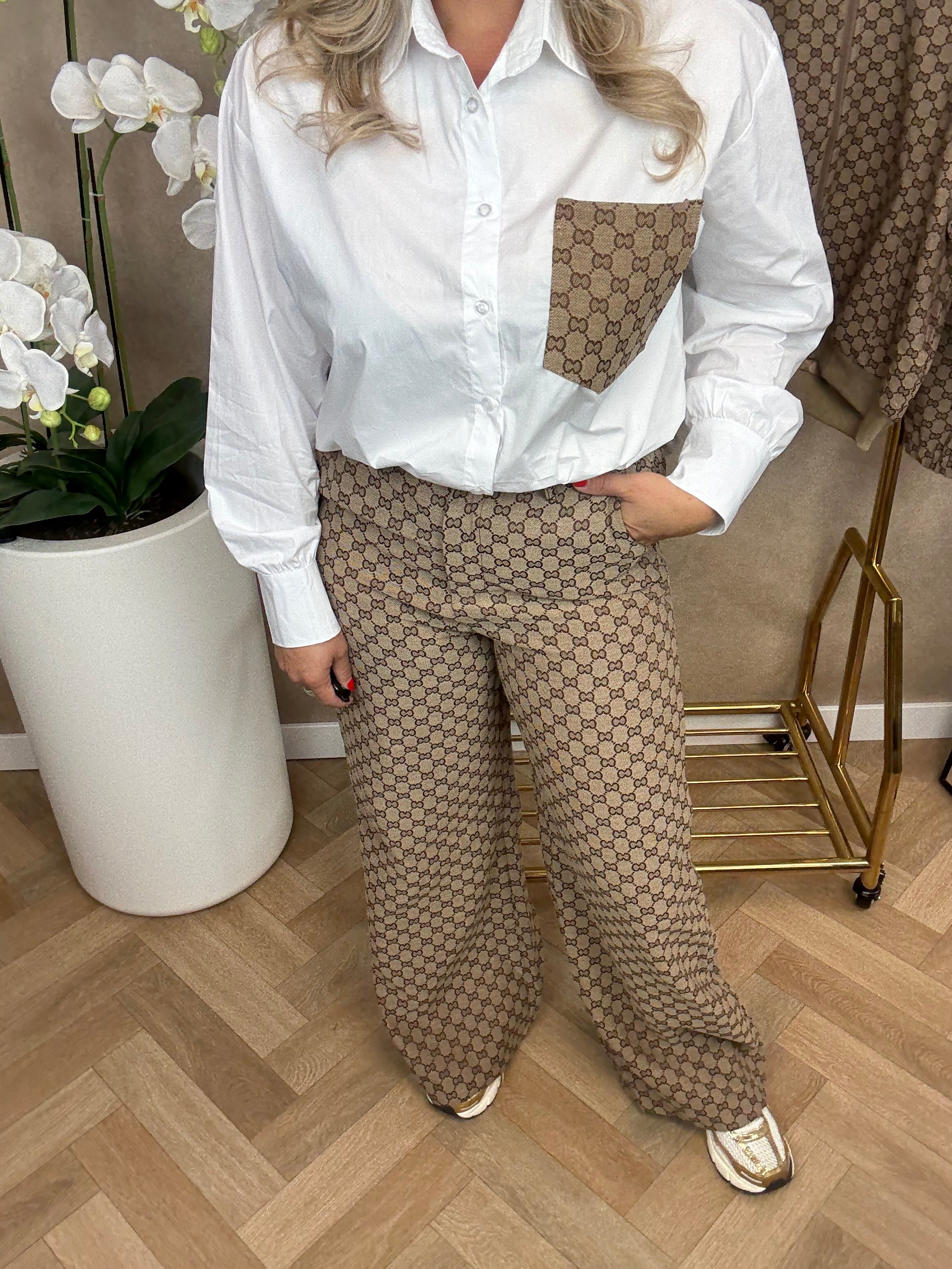 Broek | Luxury | Bruin