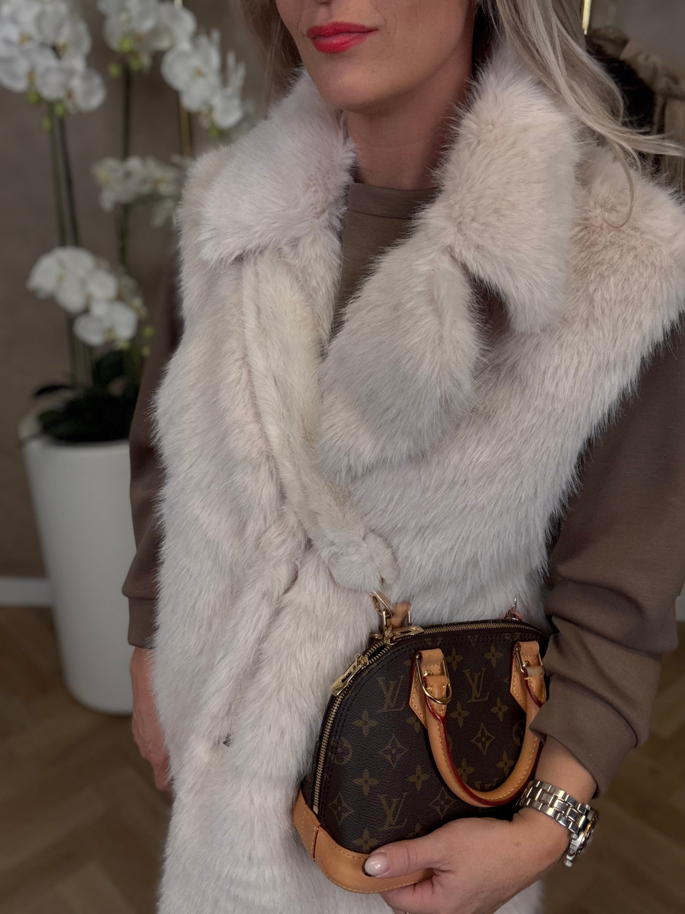 Telefoon | Schouderband | Koord Beige