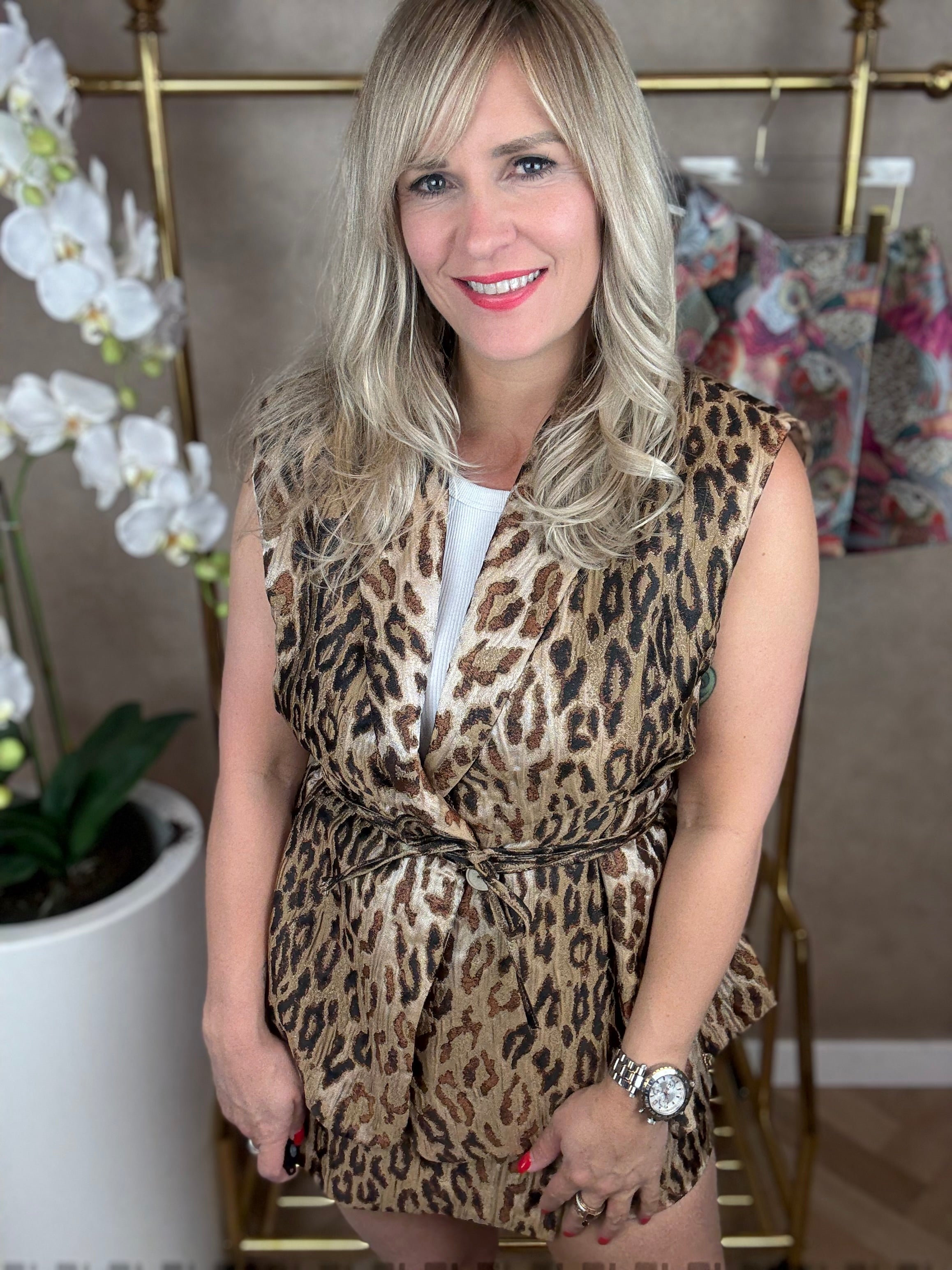 Broekje | Leopard| Bruin