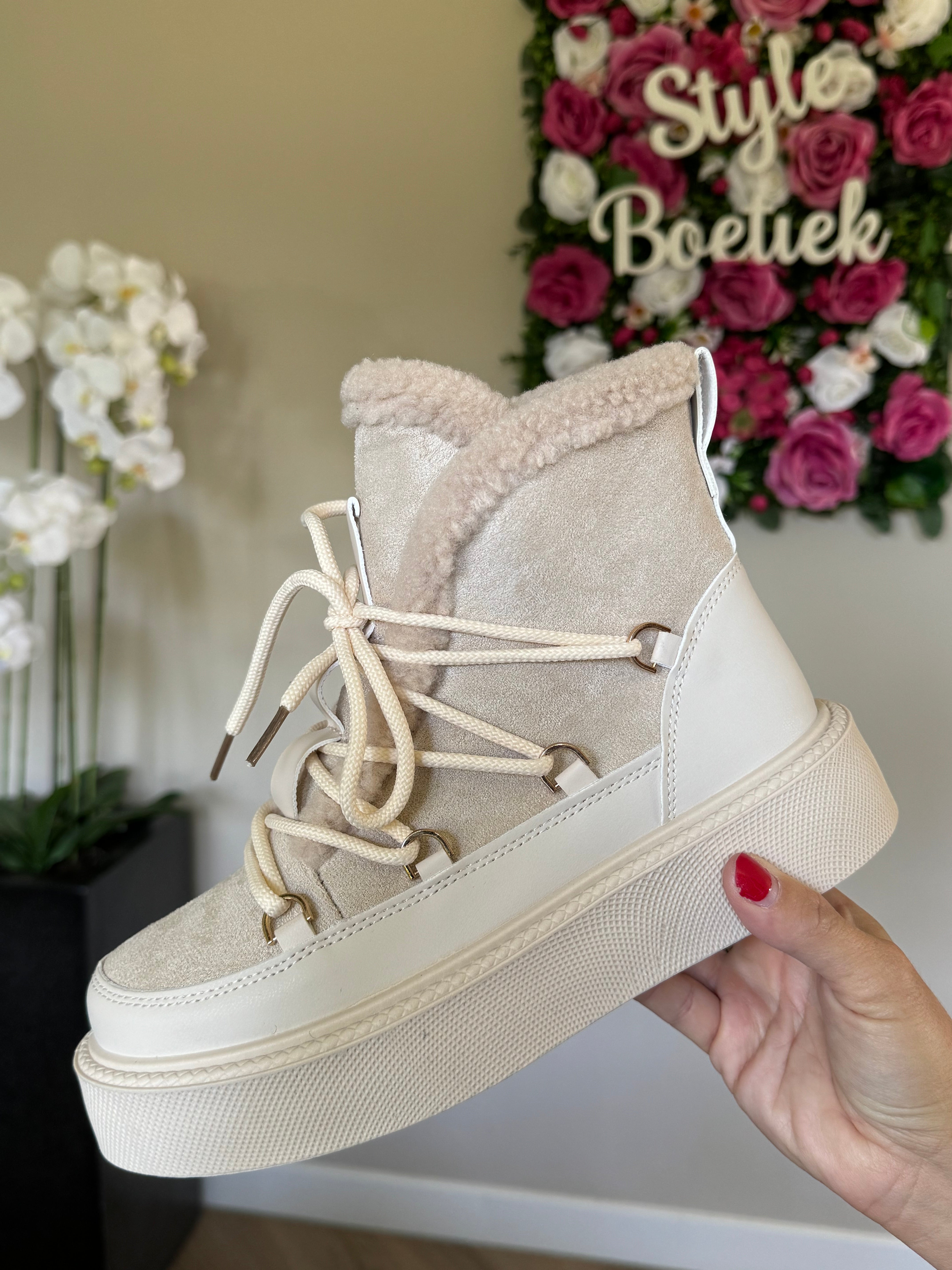 Boots | Nancy | Beige