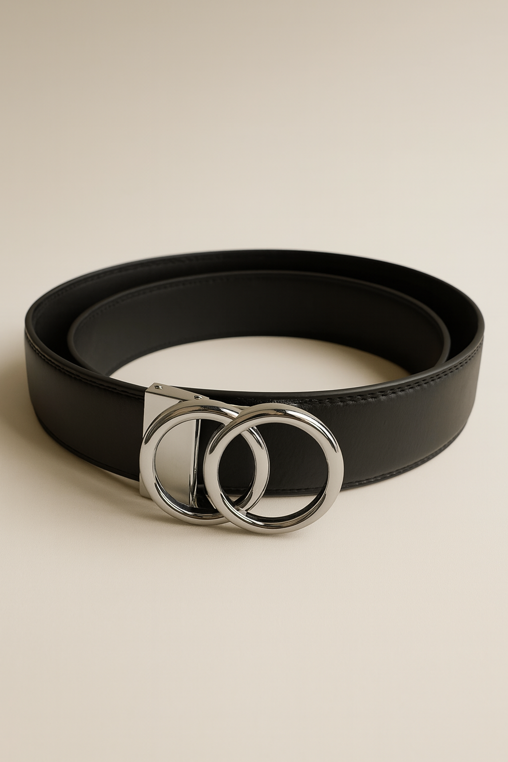 Automatische riem | Zwart | Zilver