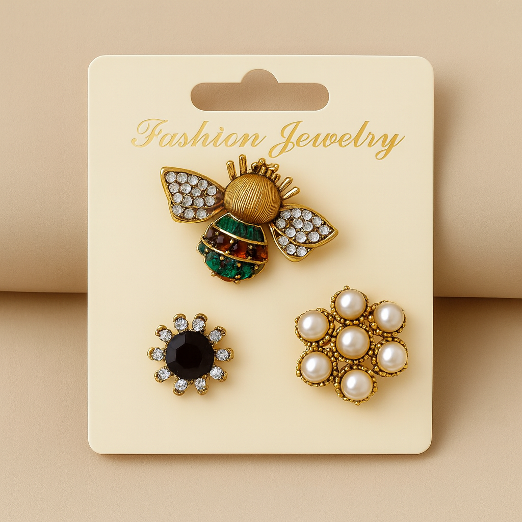 Broche Set | Goud