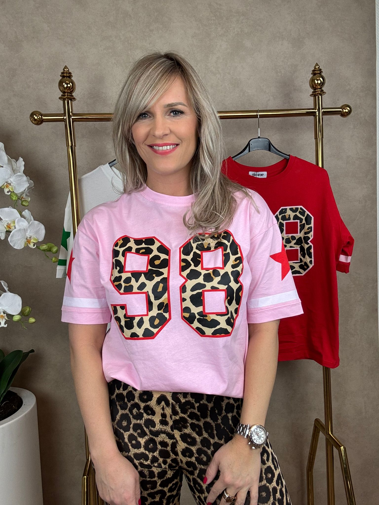 T-Shirt | Sporty Girl | Roze