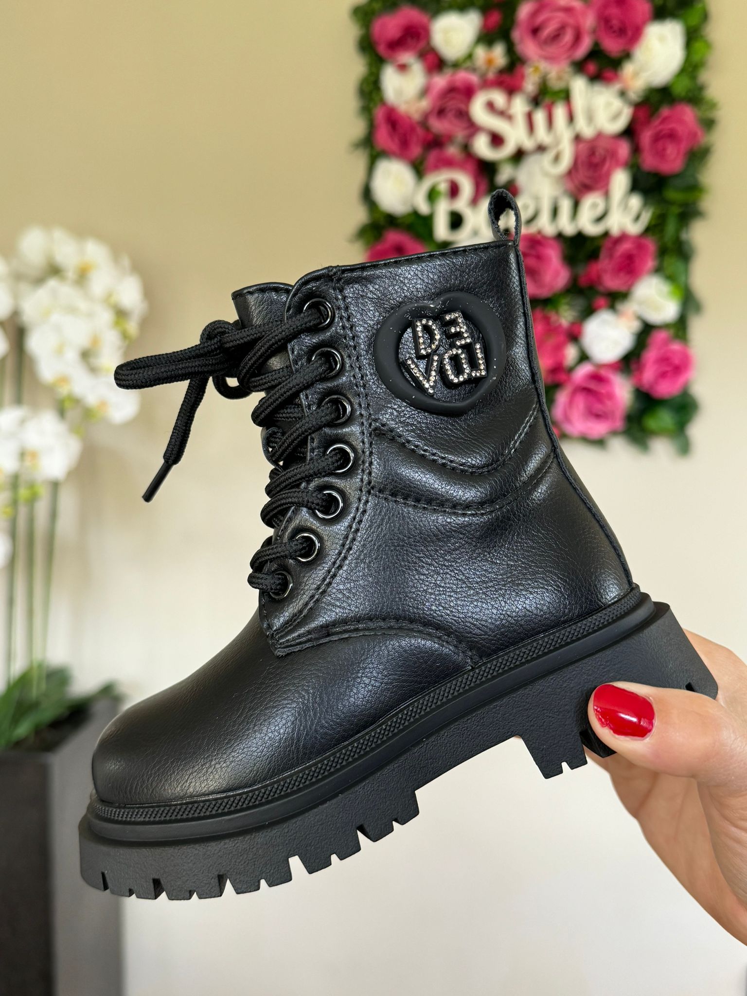 Kinderboots | Love | Zwart