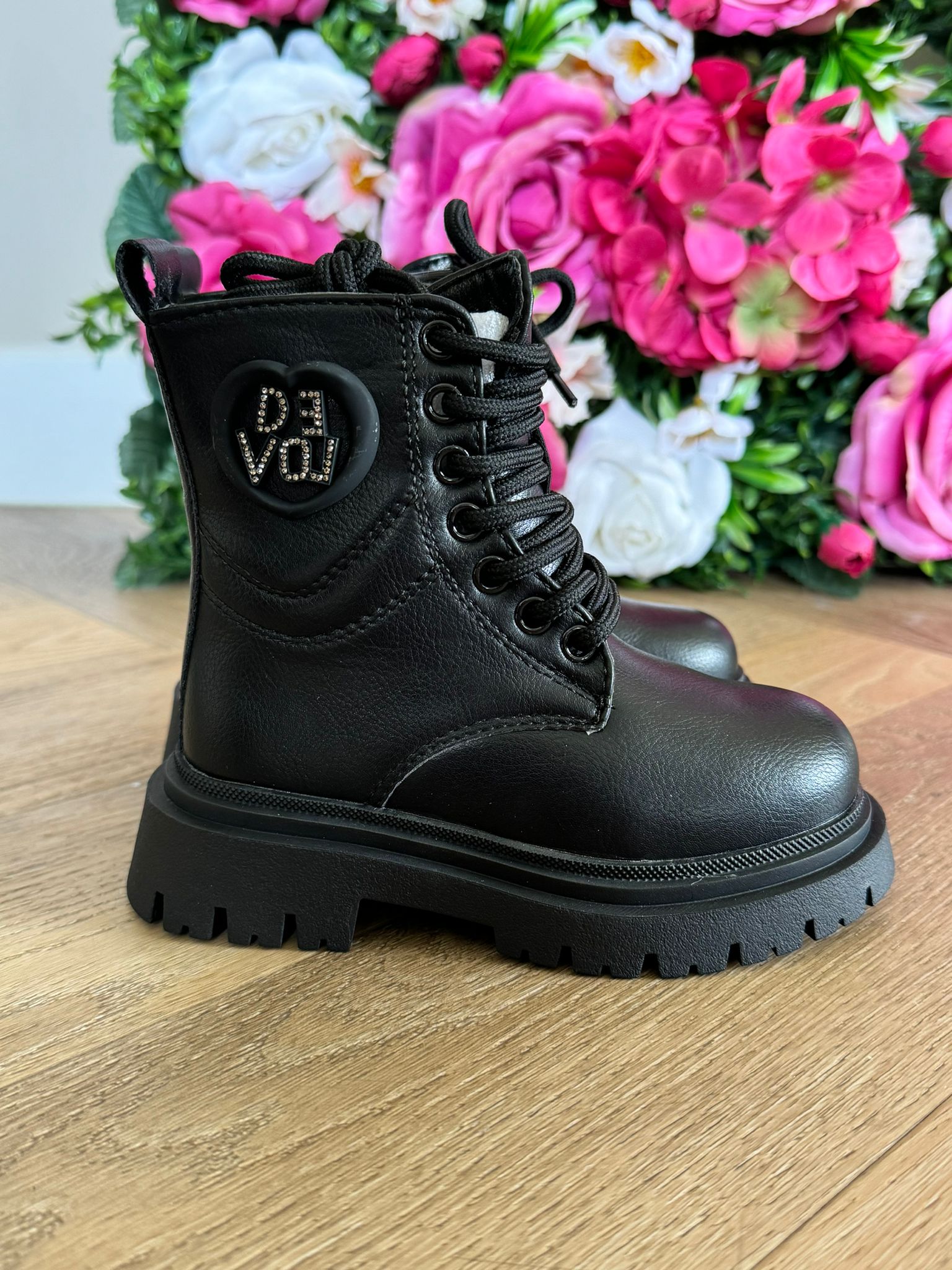 Kinderboots | Love | Zwart