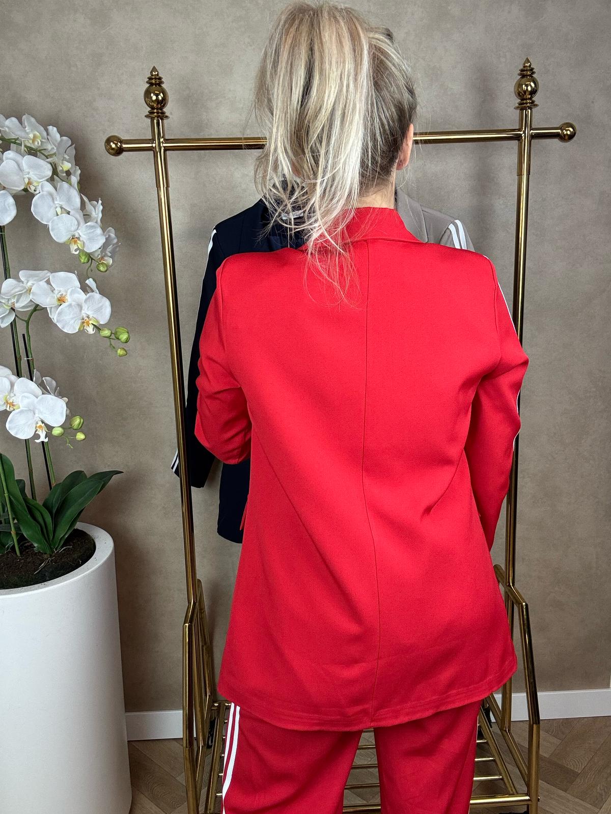 Blazer | Pantalon | Rood