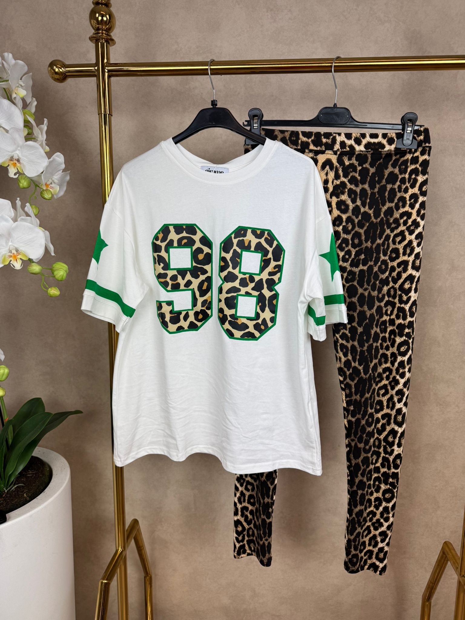 T-Shirt | Sporty Girl | Wit