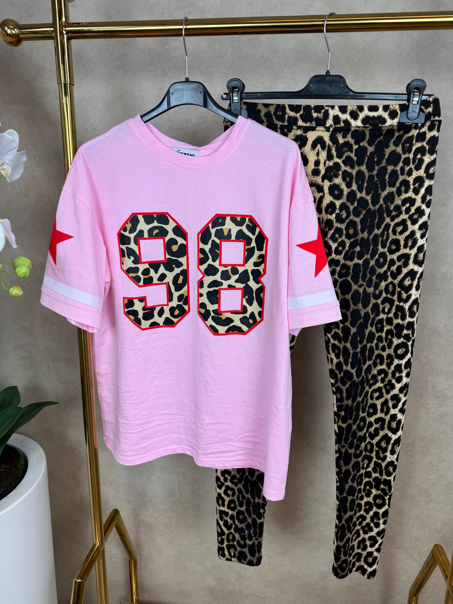 T-Shirt | Sporty Girl | Roze