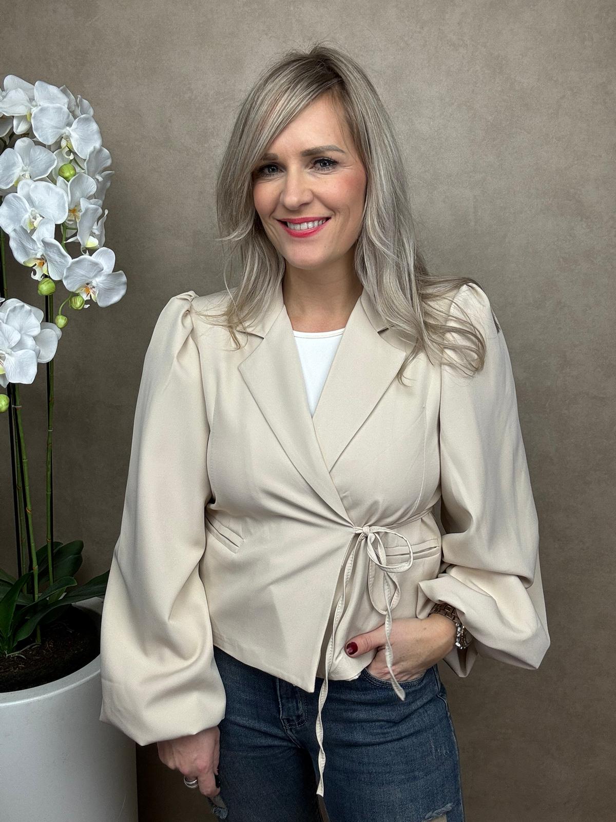 Blazer | Inge | Beige