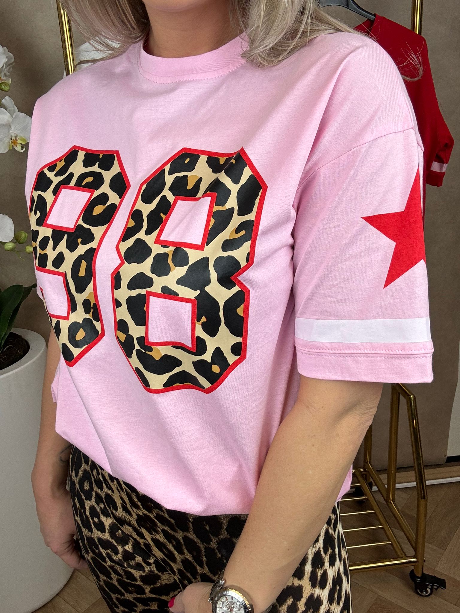 T-Shirt | Sporty Girl | Roze