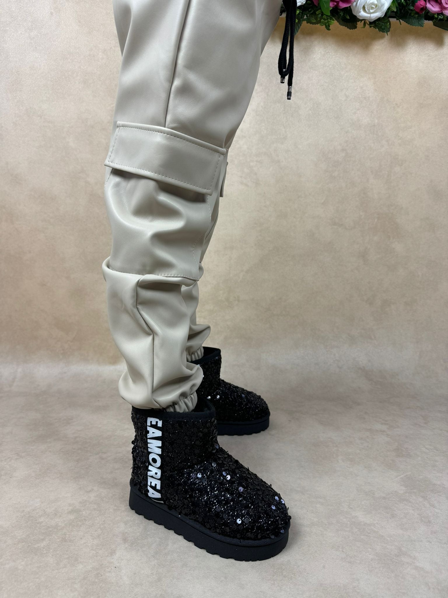 Broek | Cargo | Beige