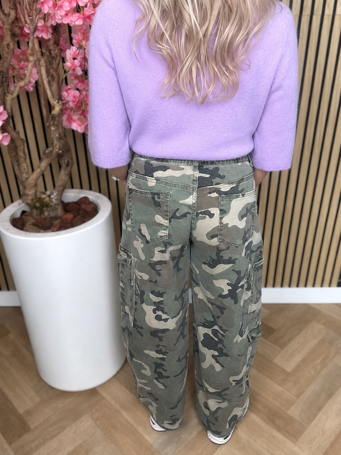 Wilde leg | Camouflage | Cargo