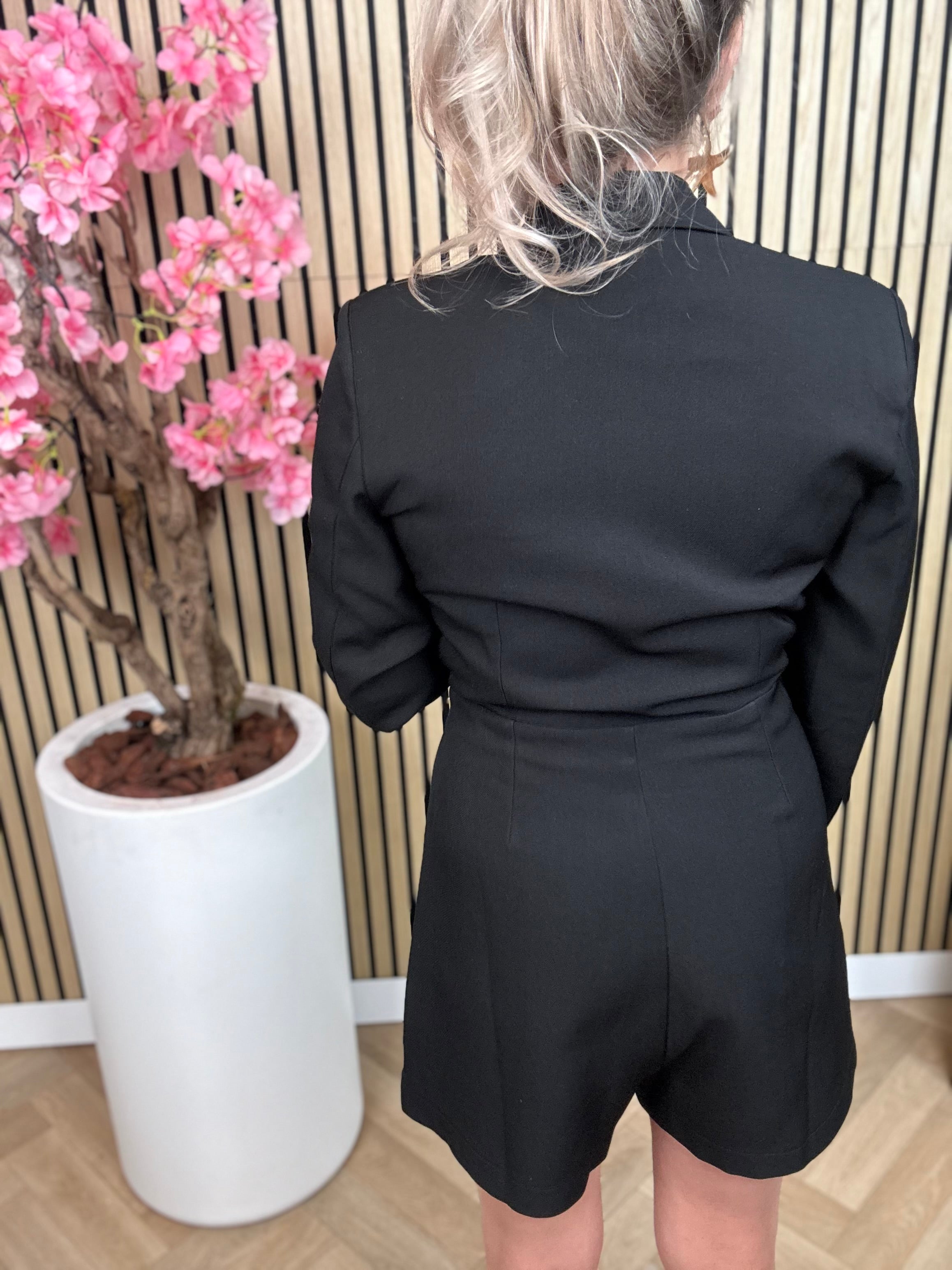 playsuit | Ambika | Zwart