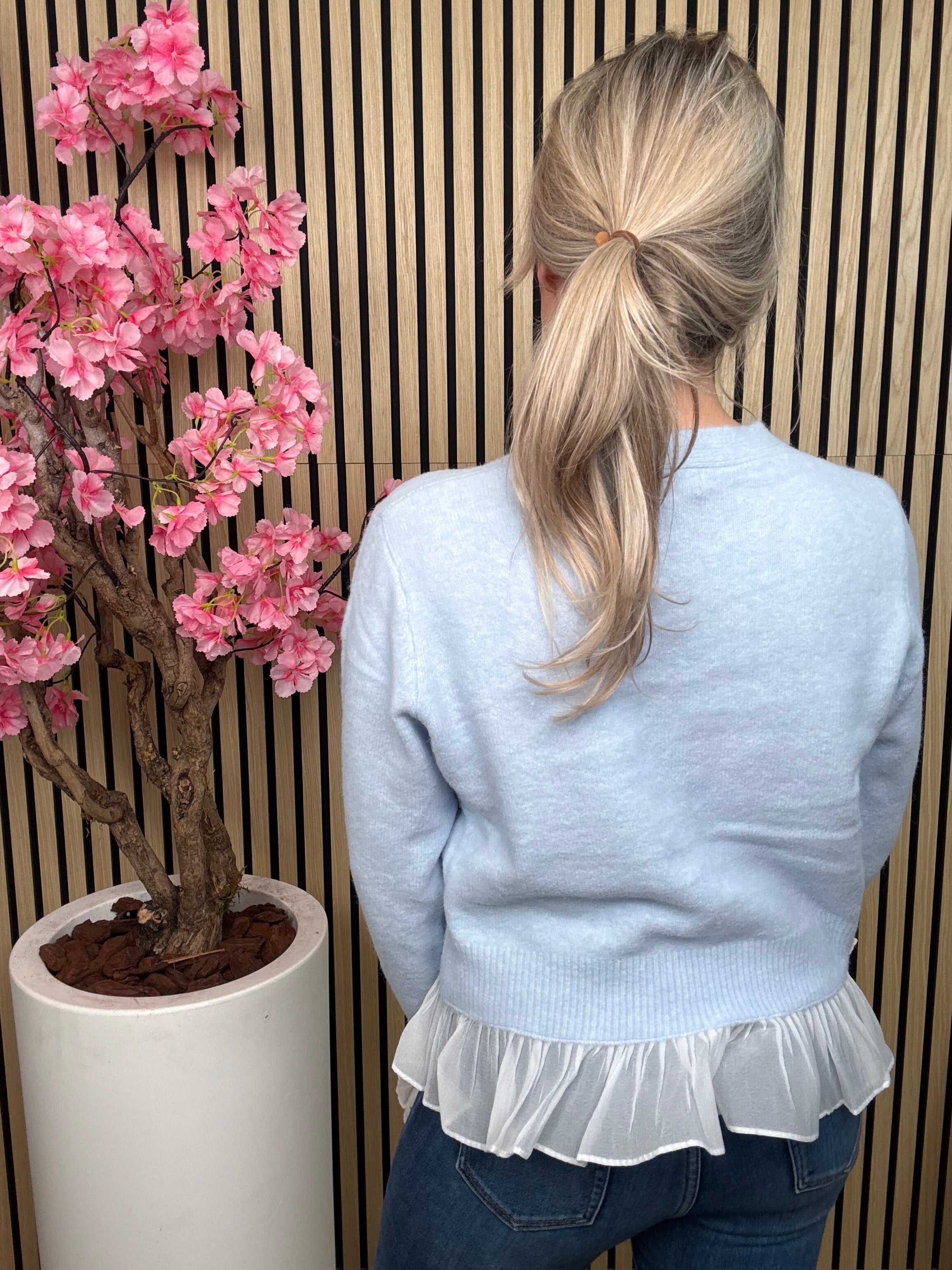 Vestje | Love | Blauw