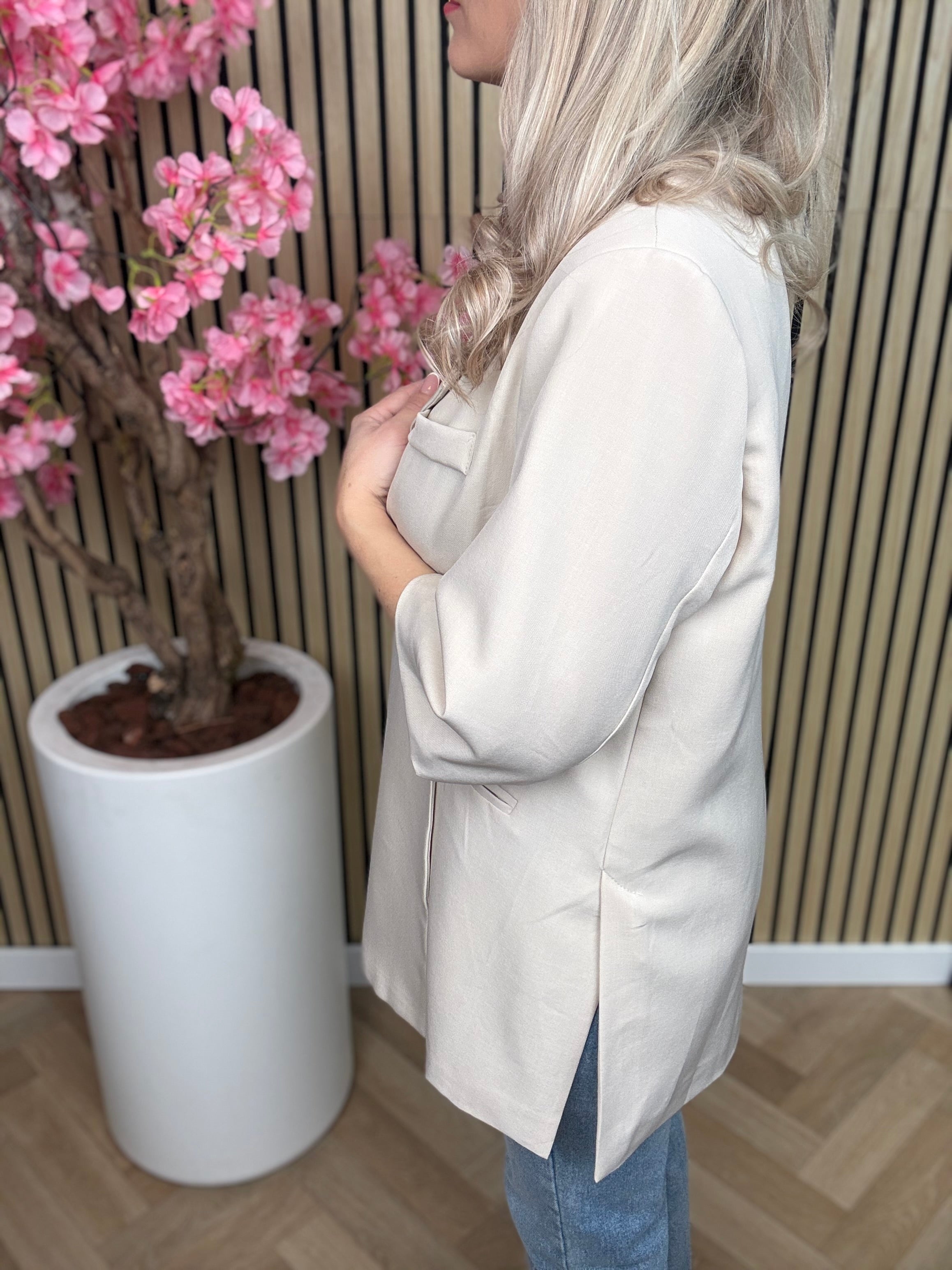 Blazer | Liz | Beige