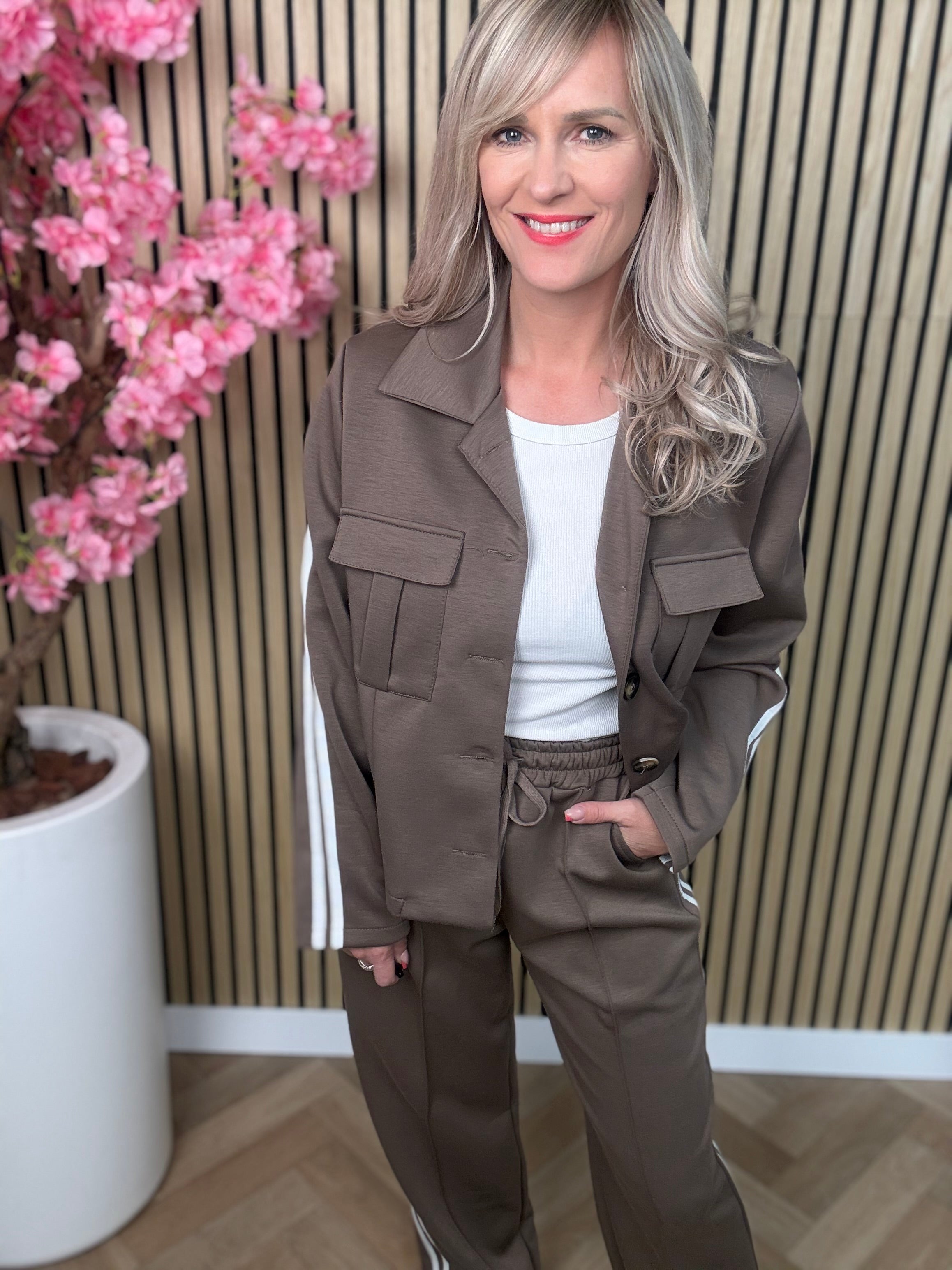 2-delige set | Biba | Taupe