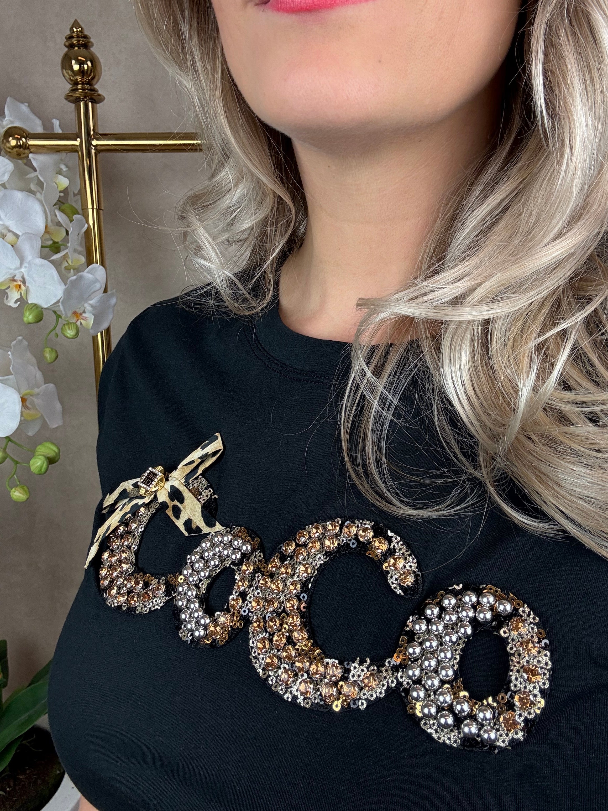 Shirt | Coco | Zwart