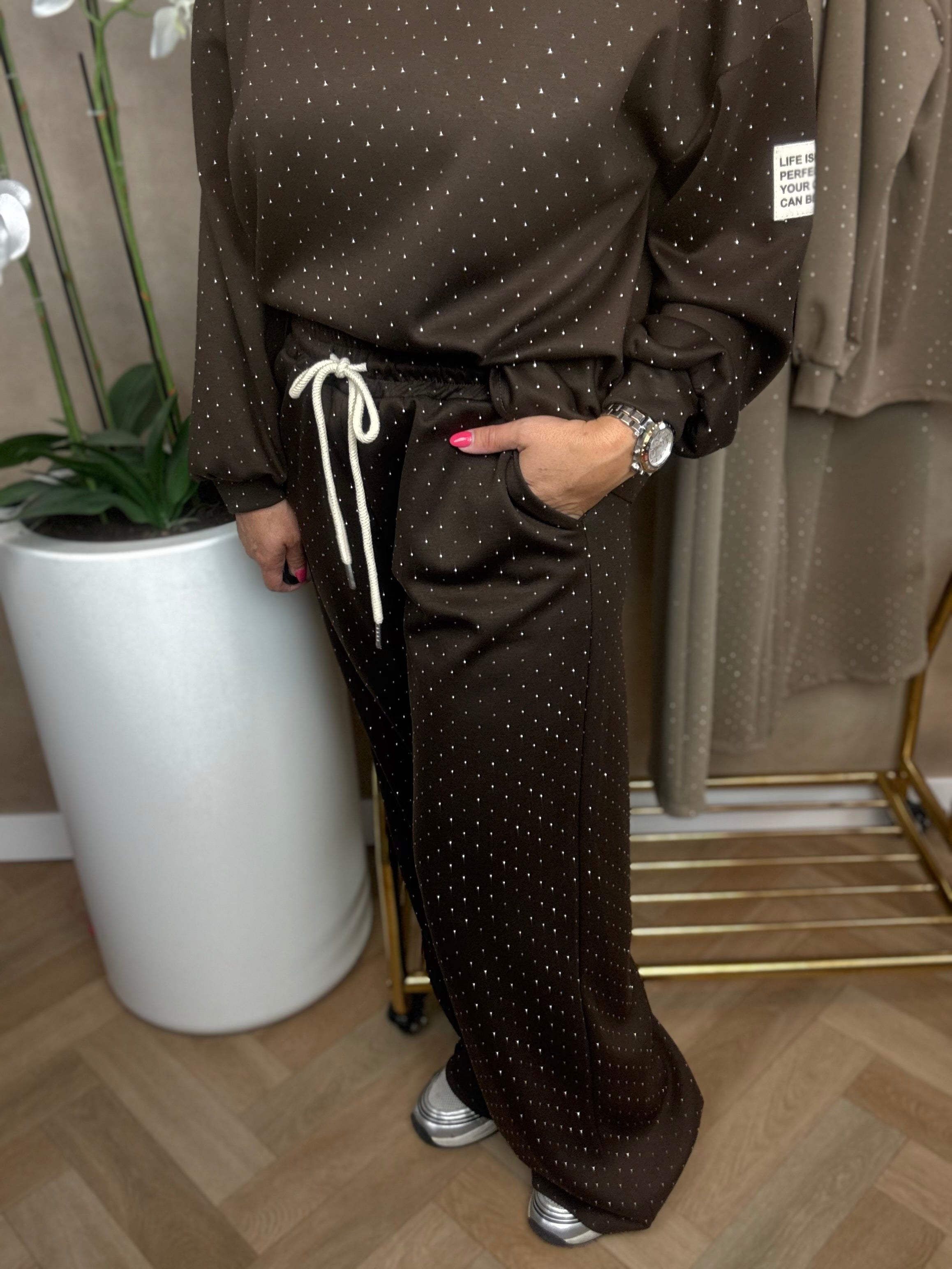 Set | Glitterpak | Donkerbruin