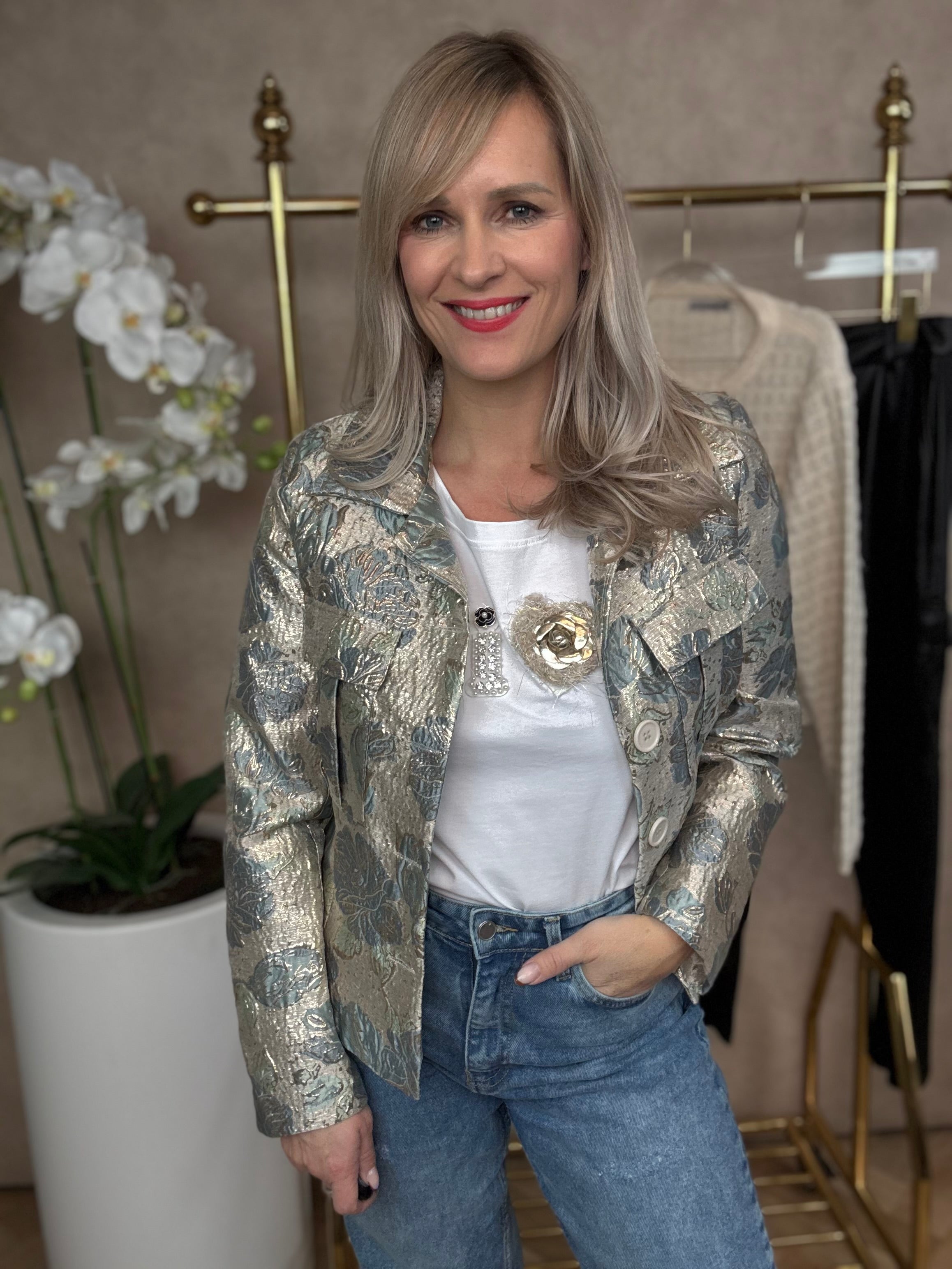 Jasje | Biba | Blauw-goud