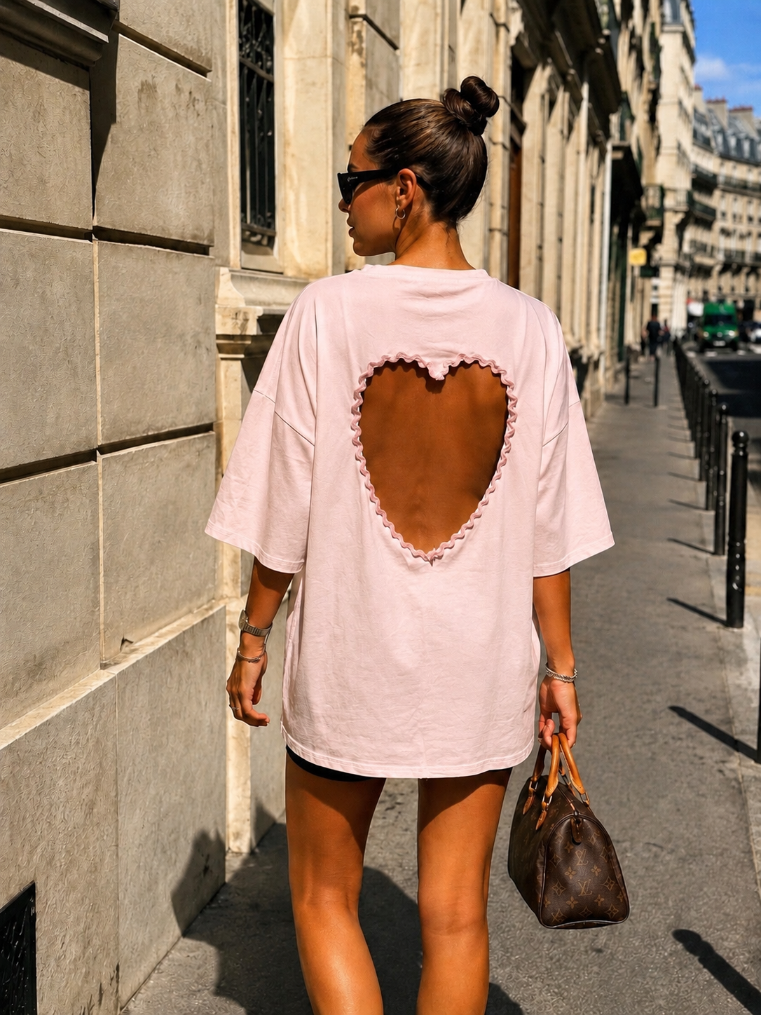 Shirt | Hartje | Roze