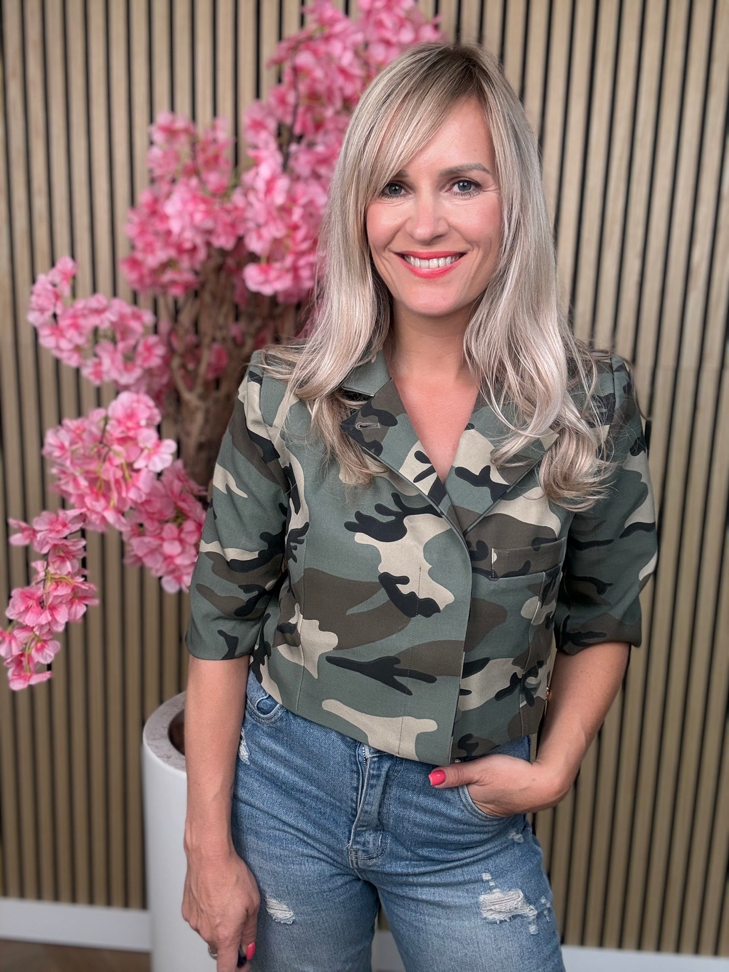 Blazer |  Camouflage | Ambika