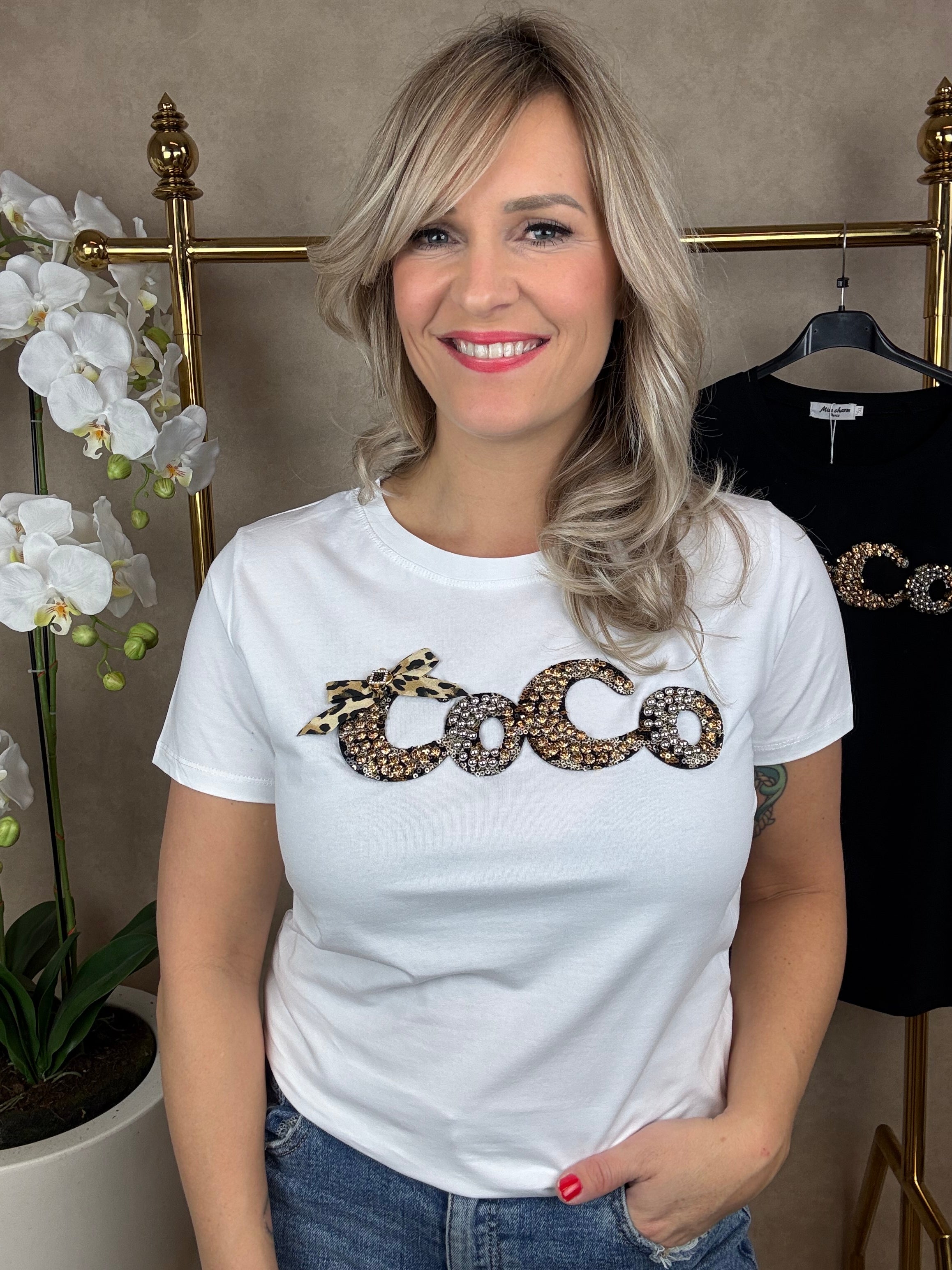 Shirt | Coco | Wit