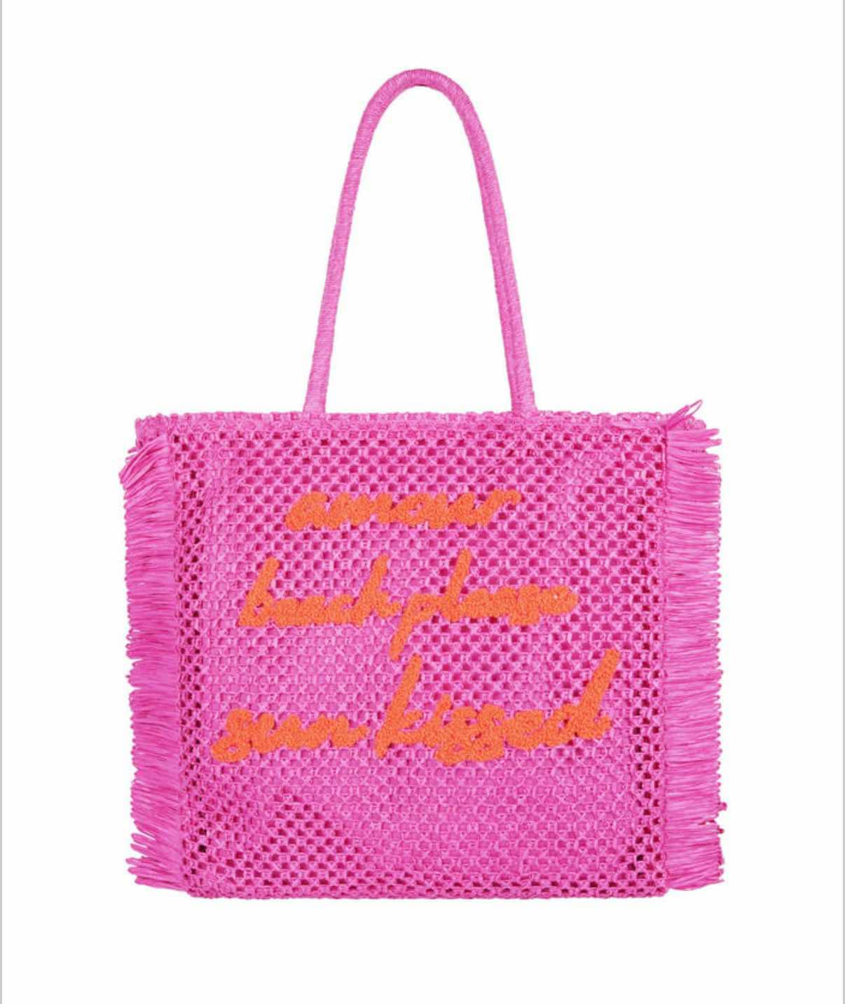 Strandtas |  Sun Kissed | Fuchsia