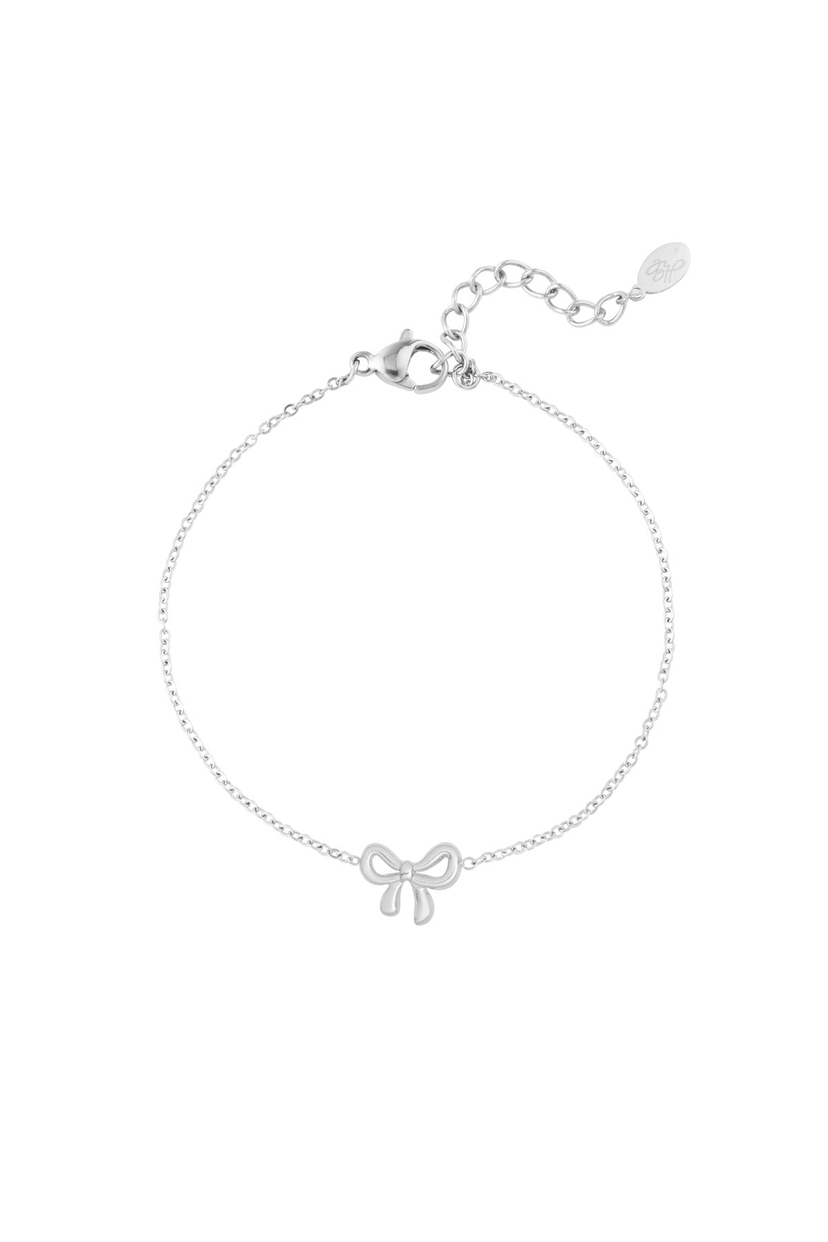 Fijn Armbandje | Met Strikje | Zilver