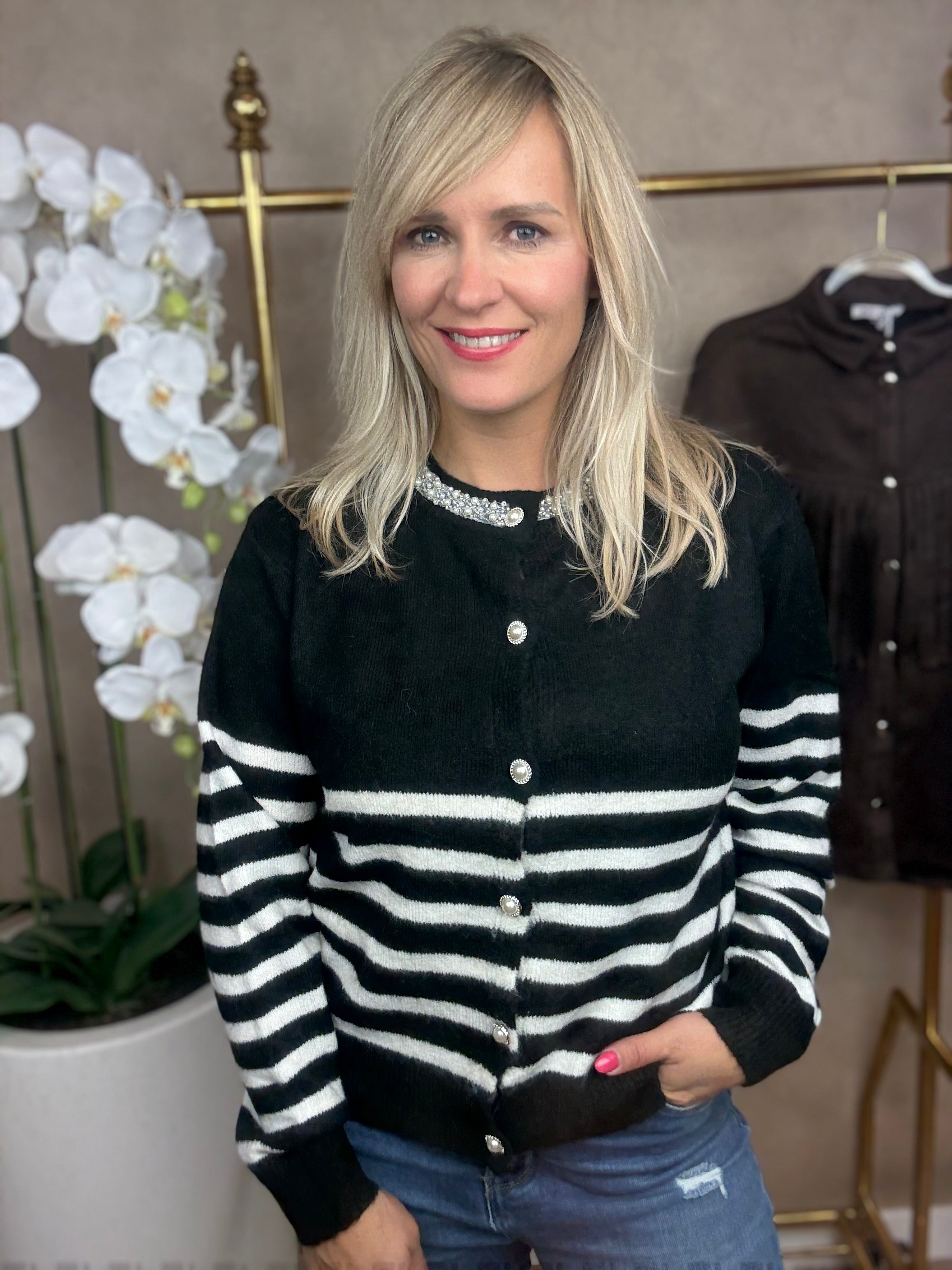 Vest | Nikki | Zwart