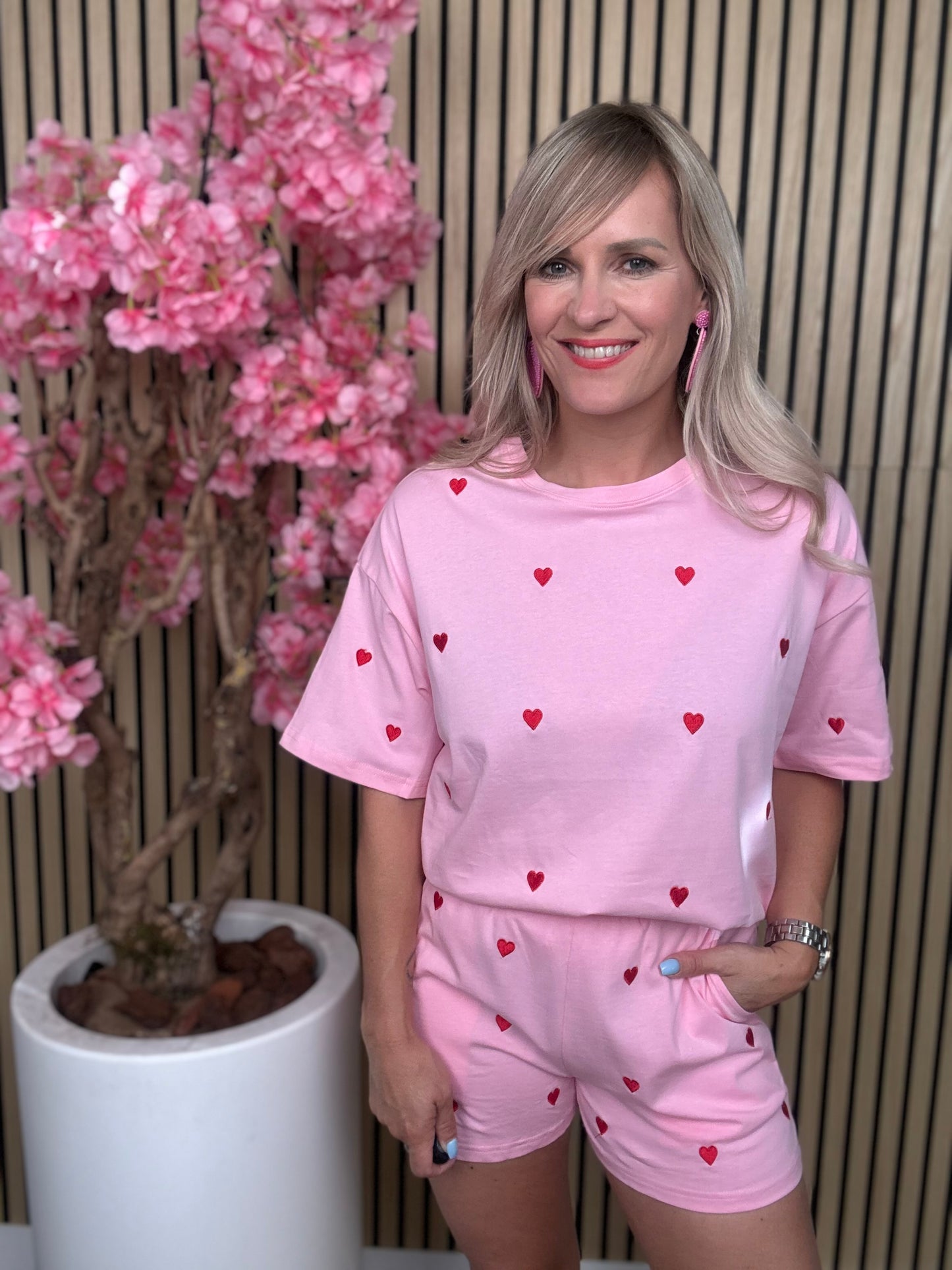 Set | Hartjes | Roze