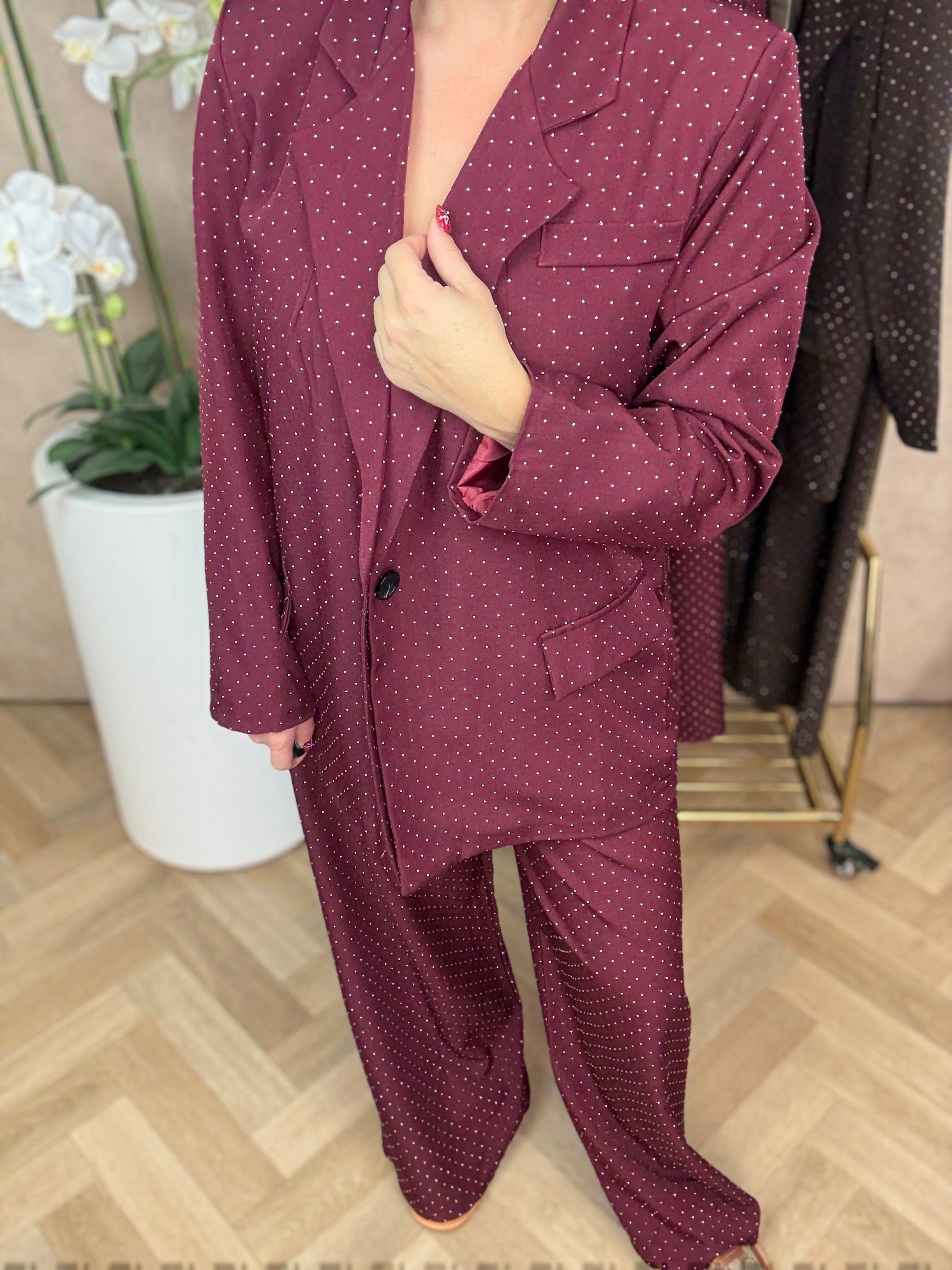 Pak | Shirley | bordeaux rood