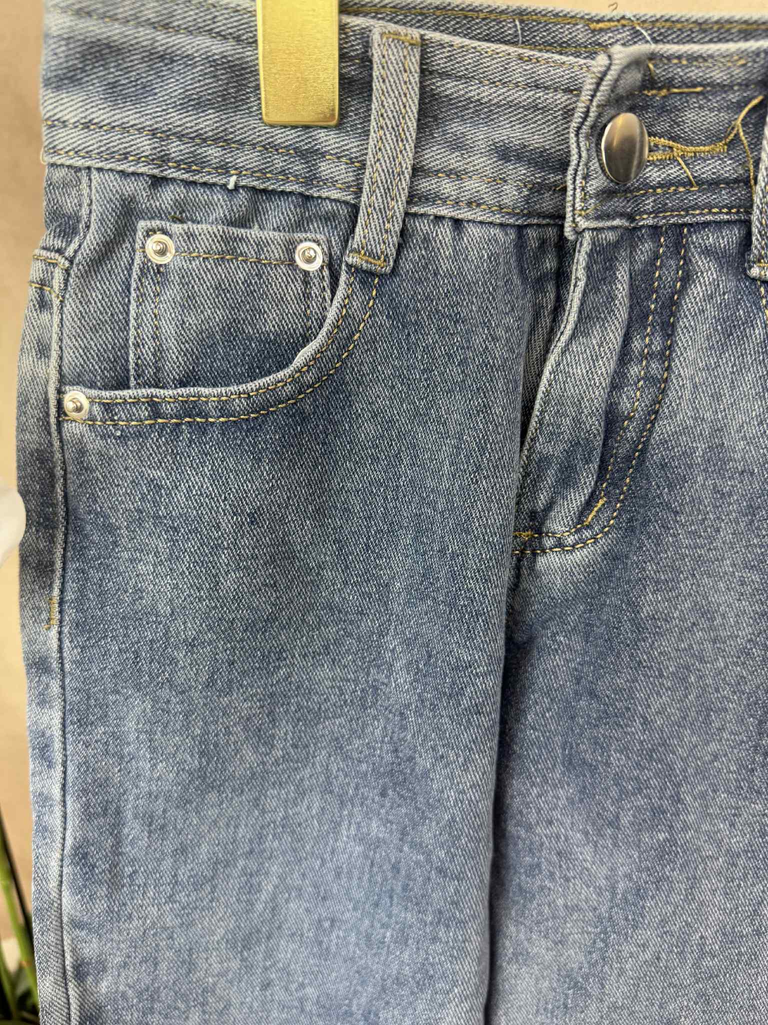 Jeans | Wide leg High| Blauw