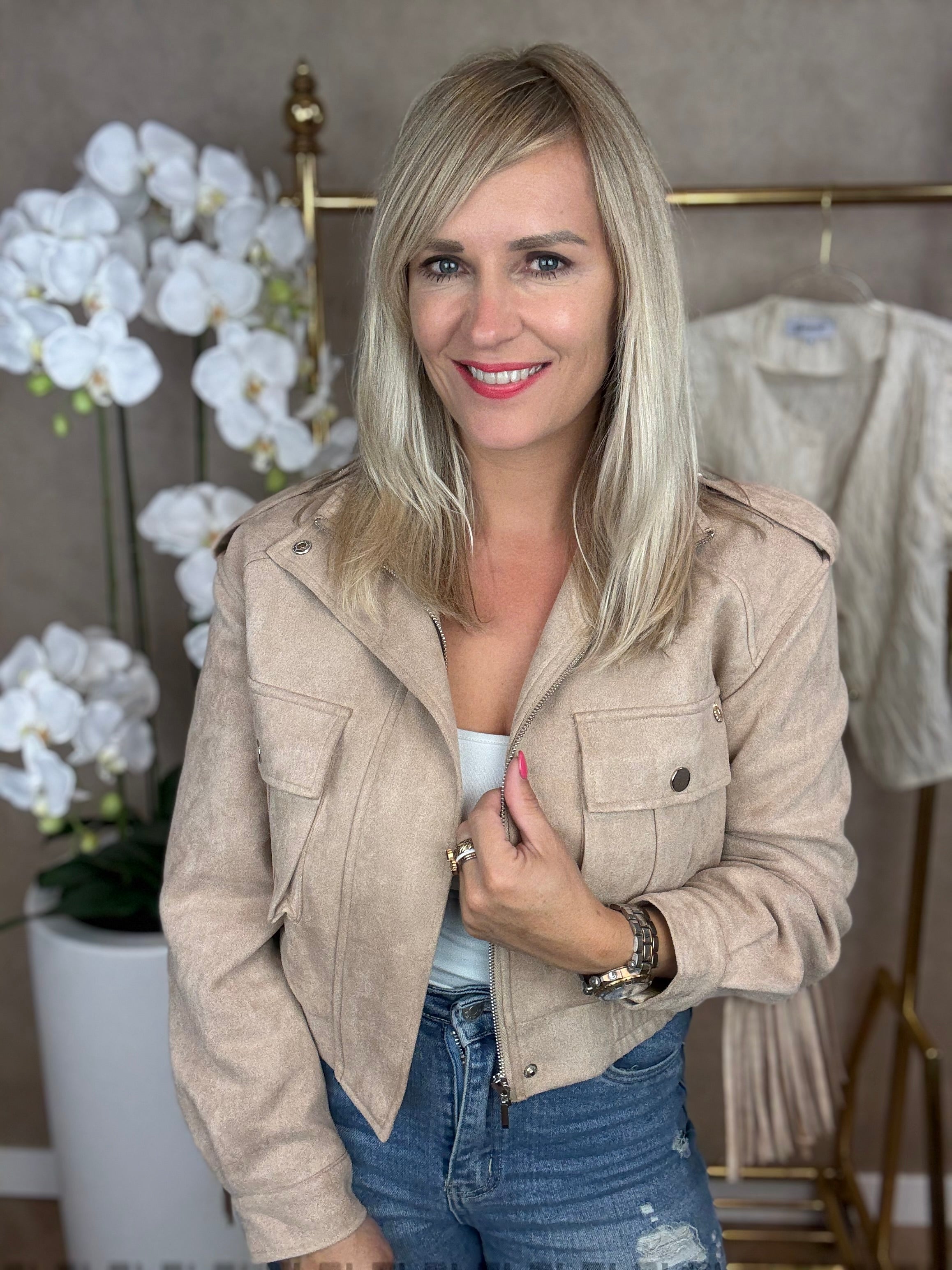 Jasje | Fringes | Taupe