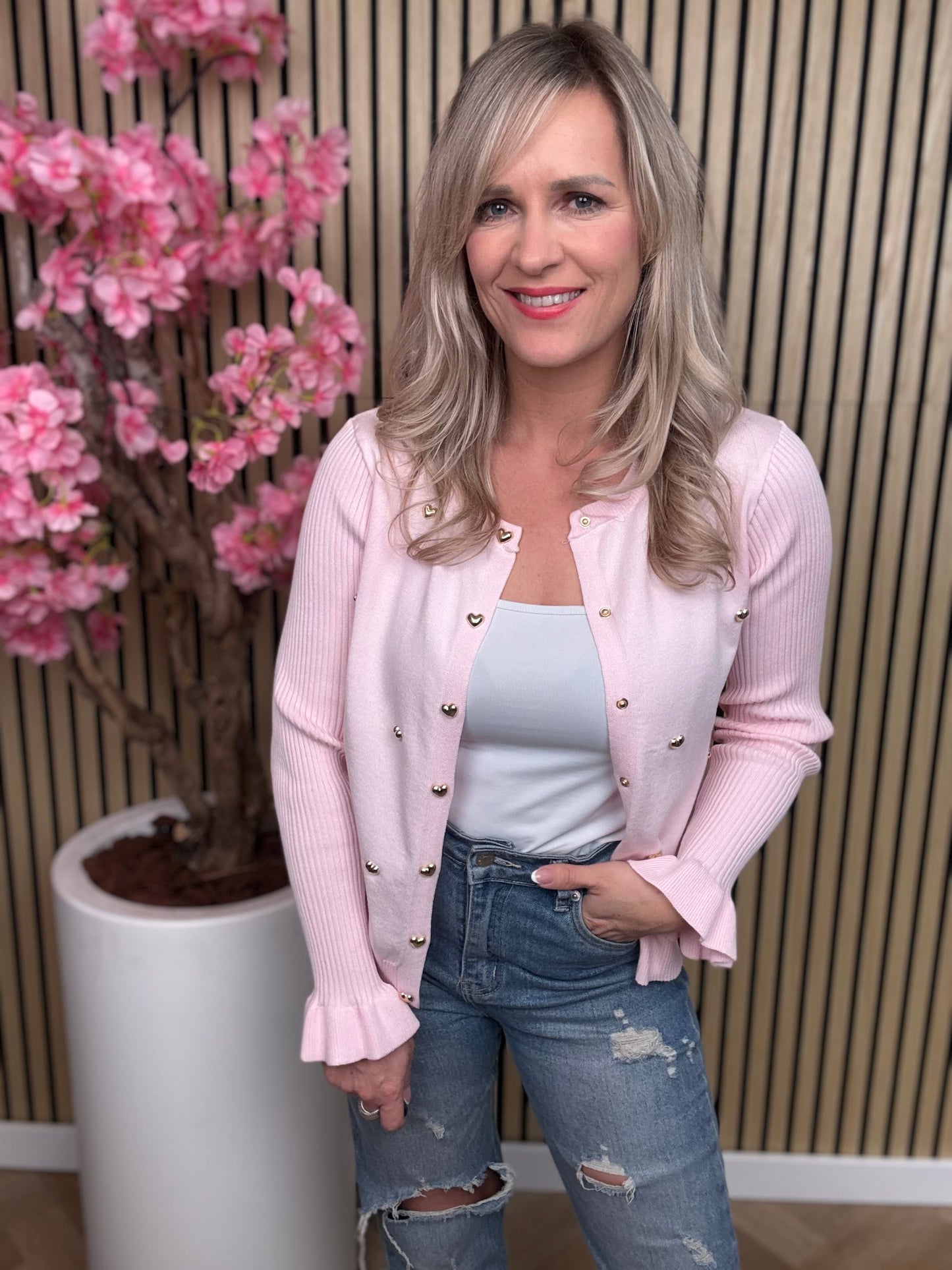 Vestje | Love | Roze