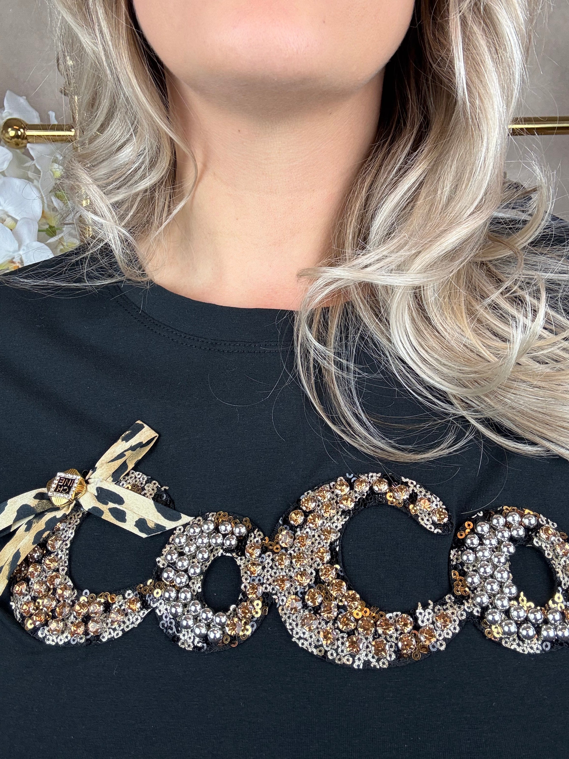 Shirt | Coco | Zwart
