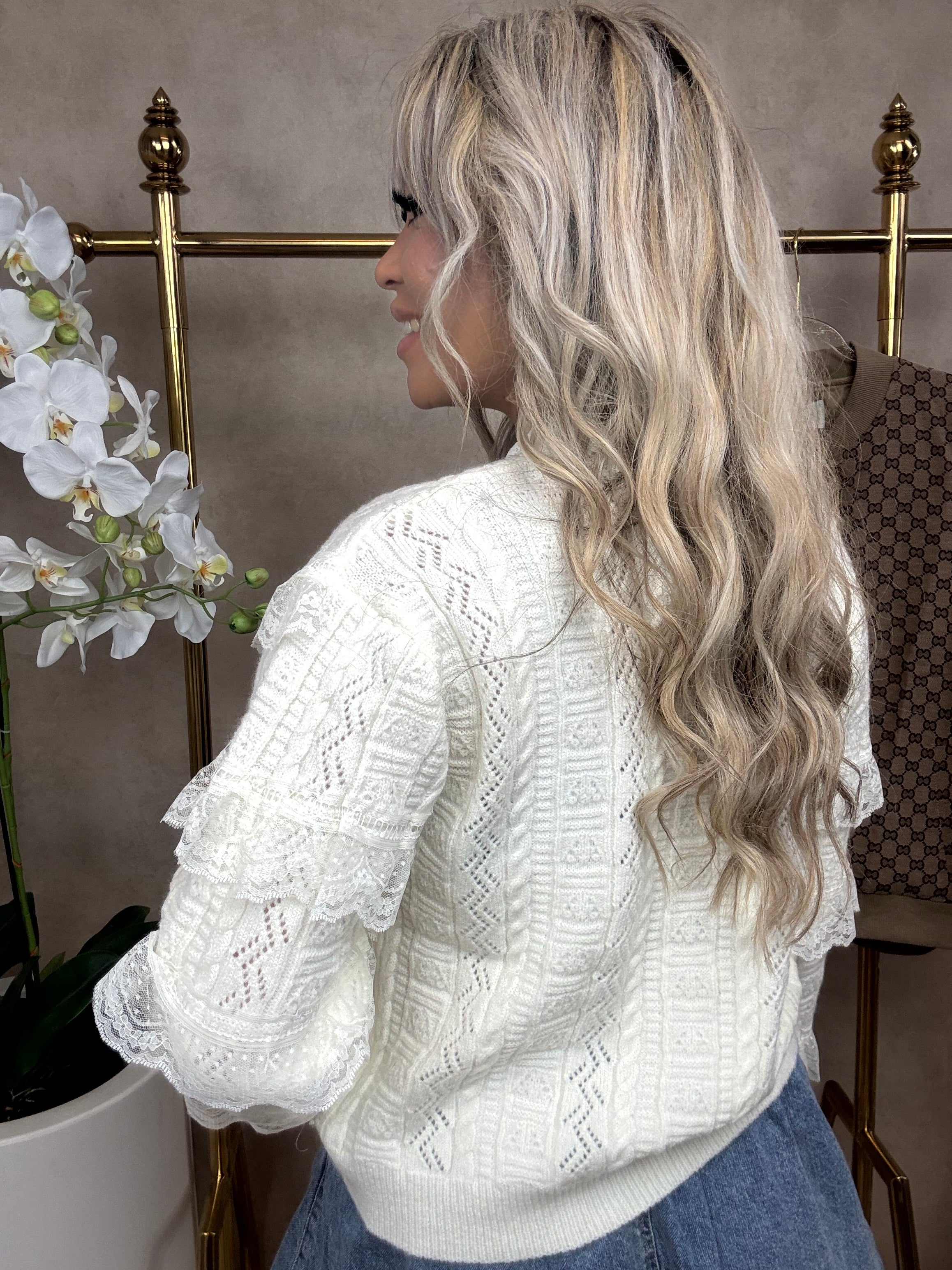 Vestje | Roessels | Creme