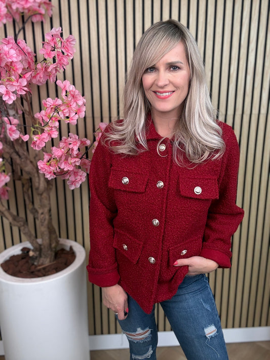 Jasje | Tess | Bordeaux rood