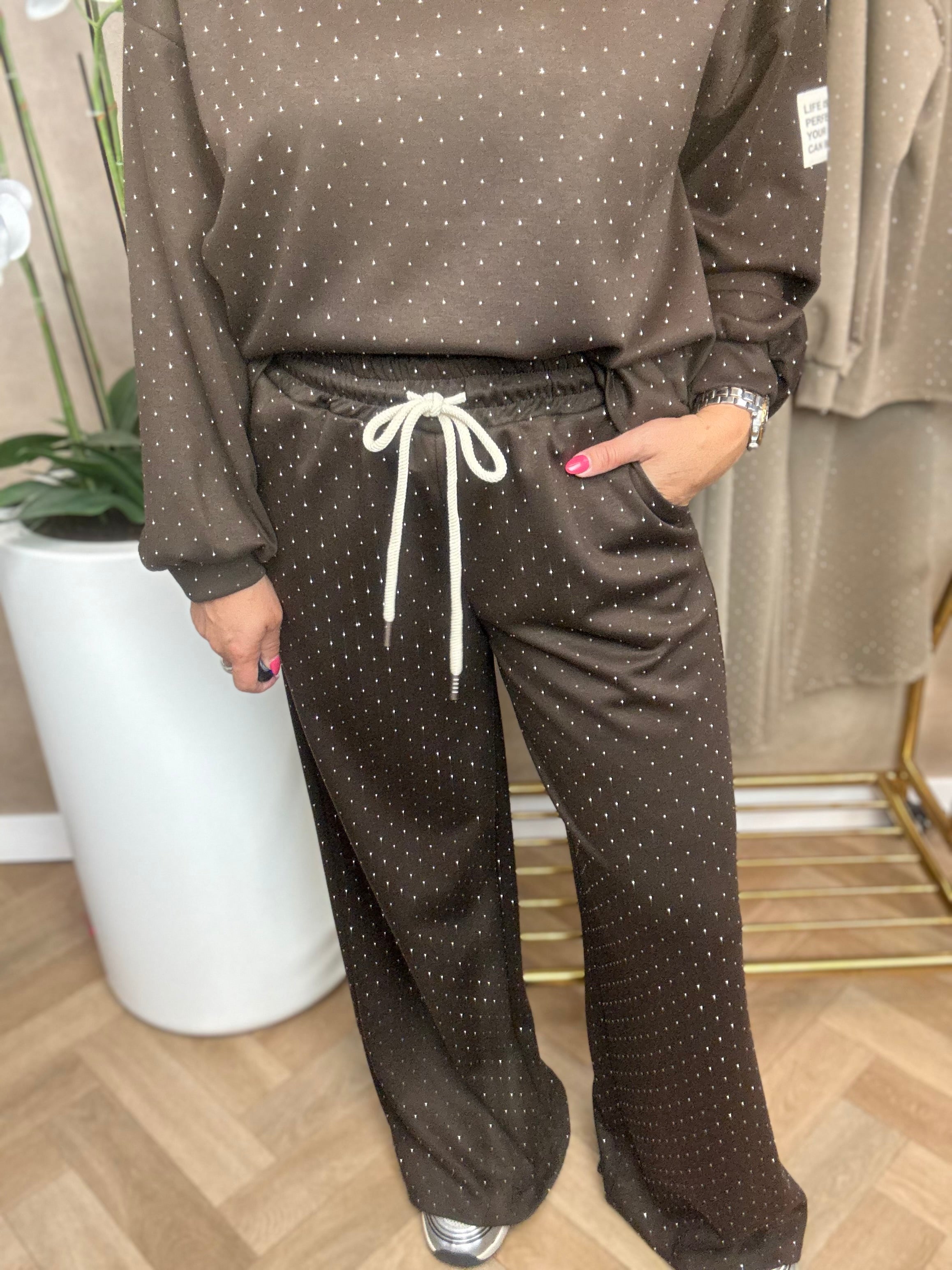 Set | Glitterpak | Donkerbruin