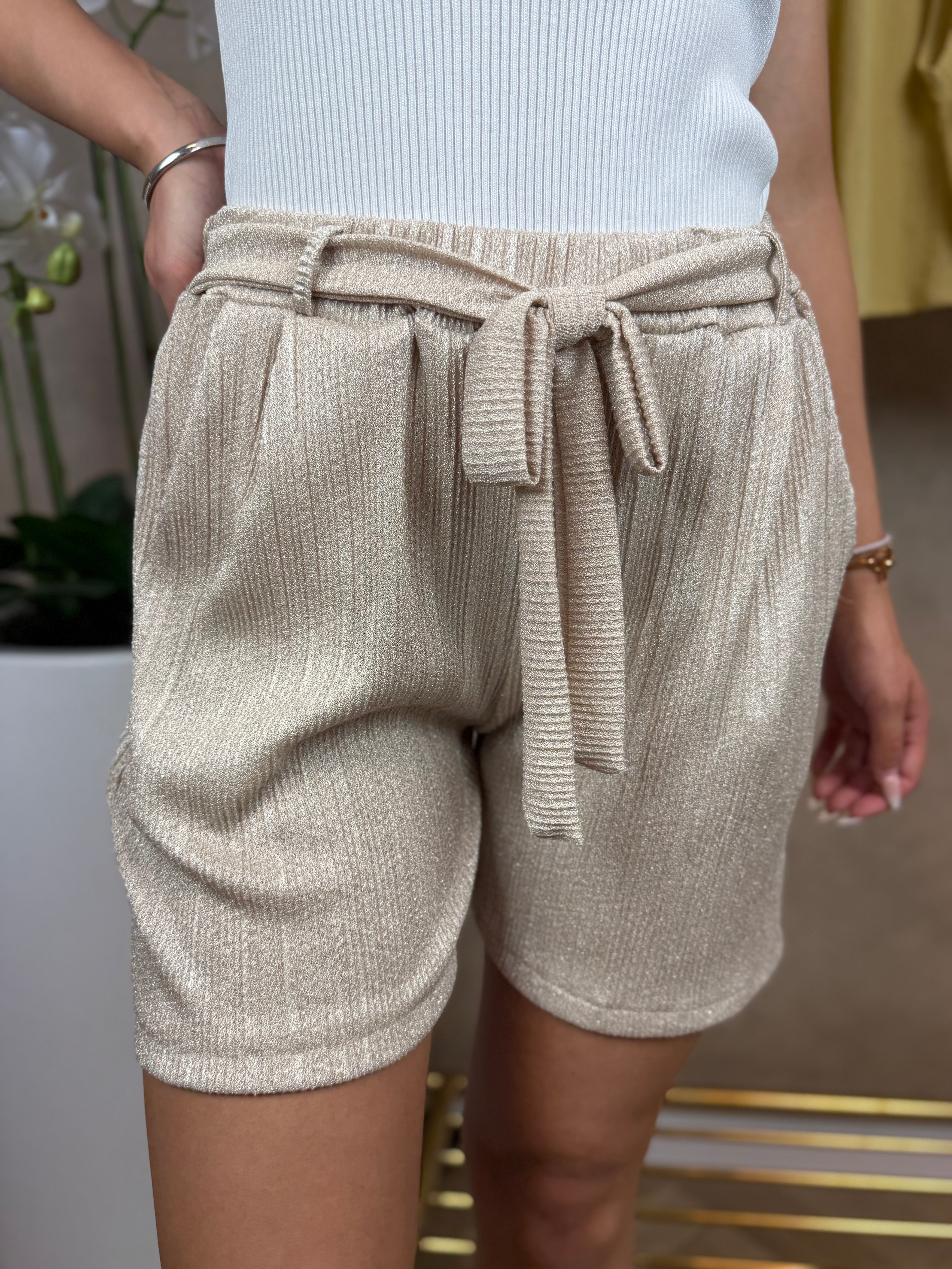 Shortje | Sophie | Goud