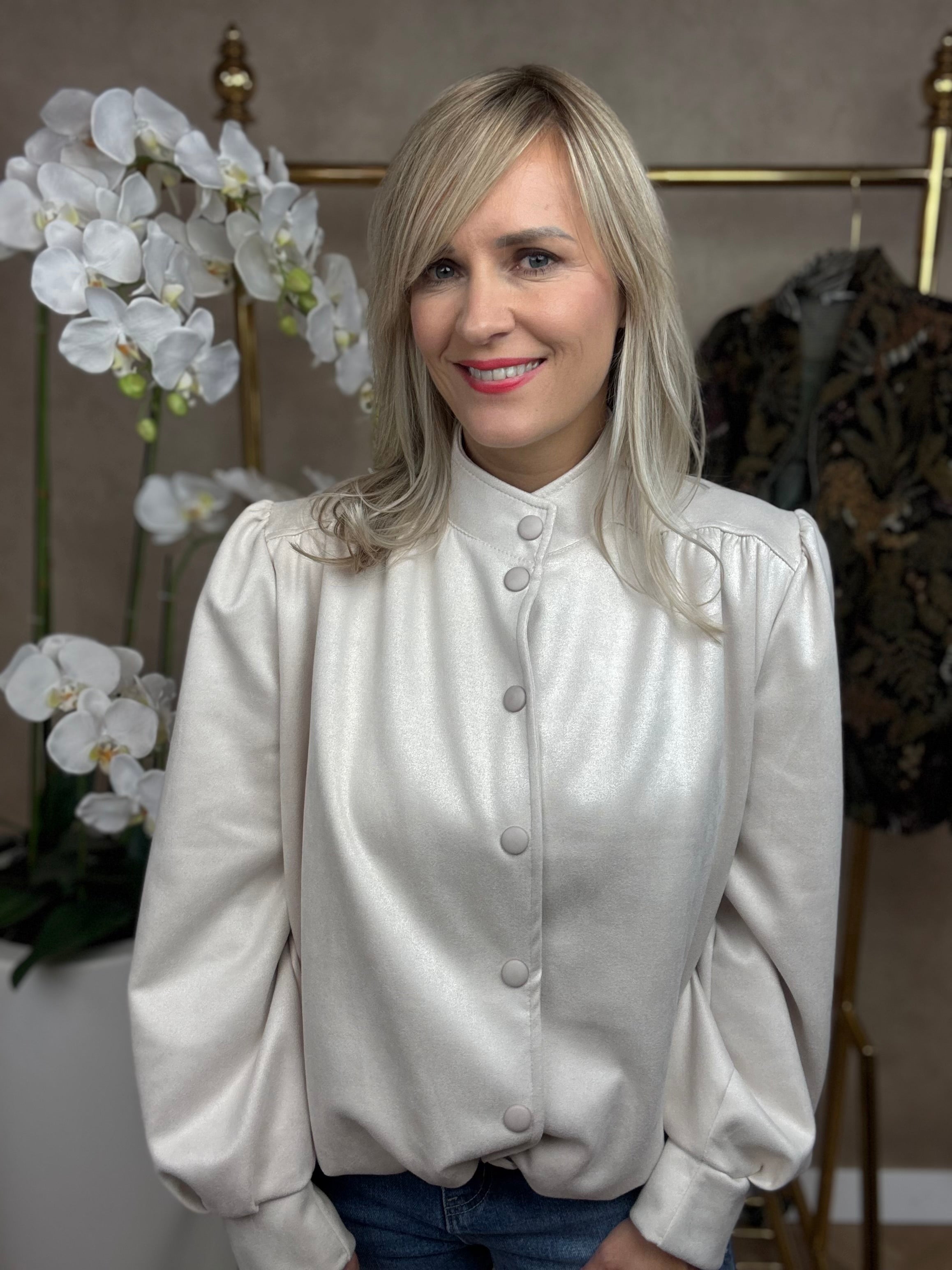 Blouse | Lara | Crème