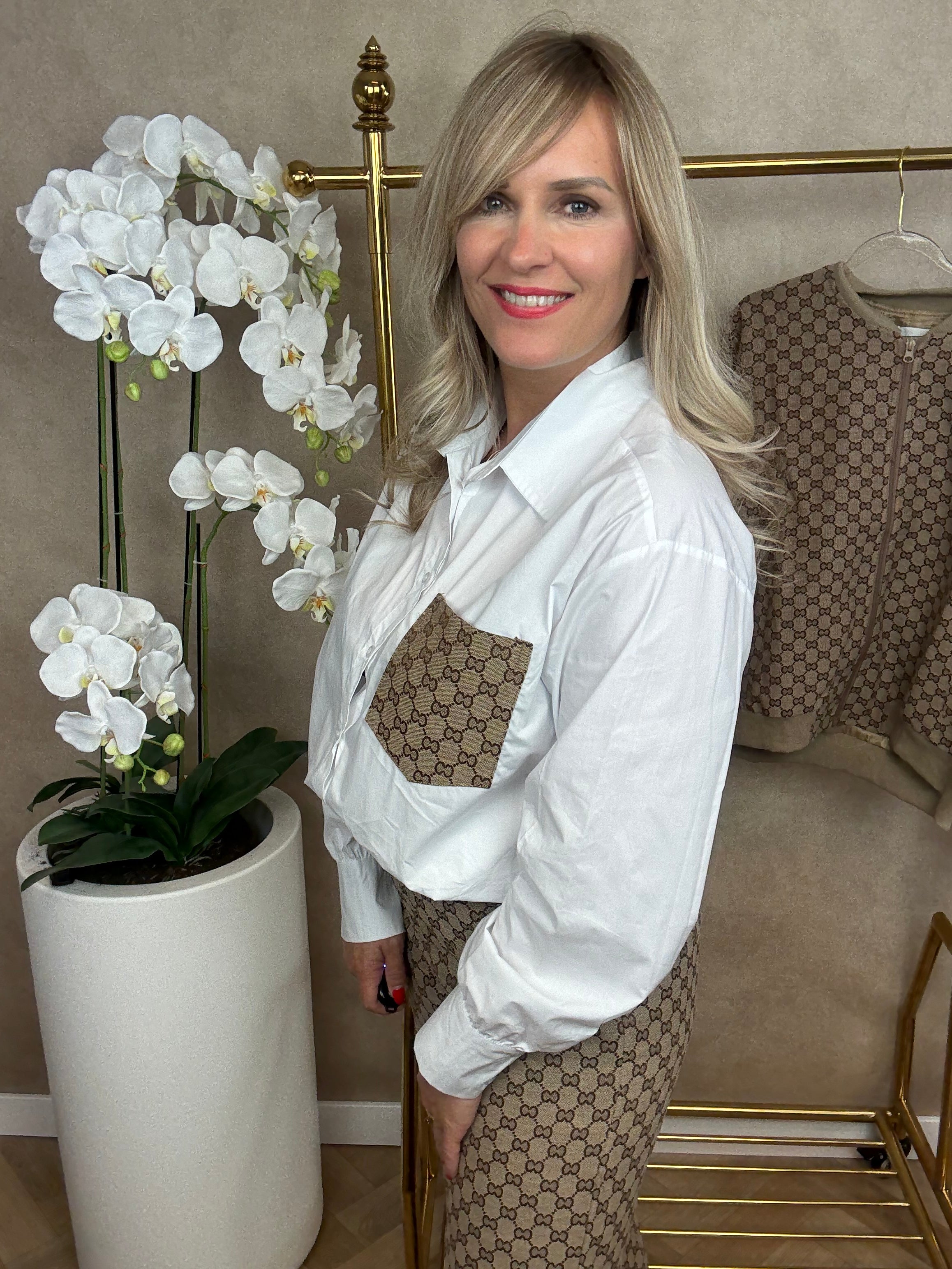Blouse | Luxury | Wit