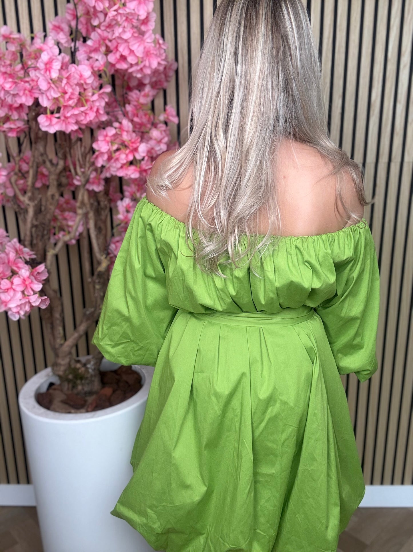 Azzurro | Off-Shoulder | Jurk 💚