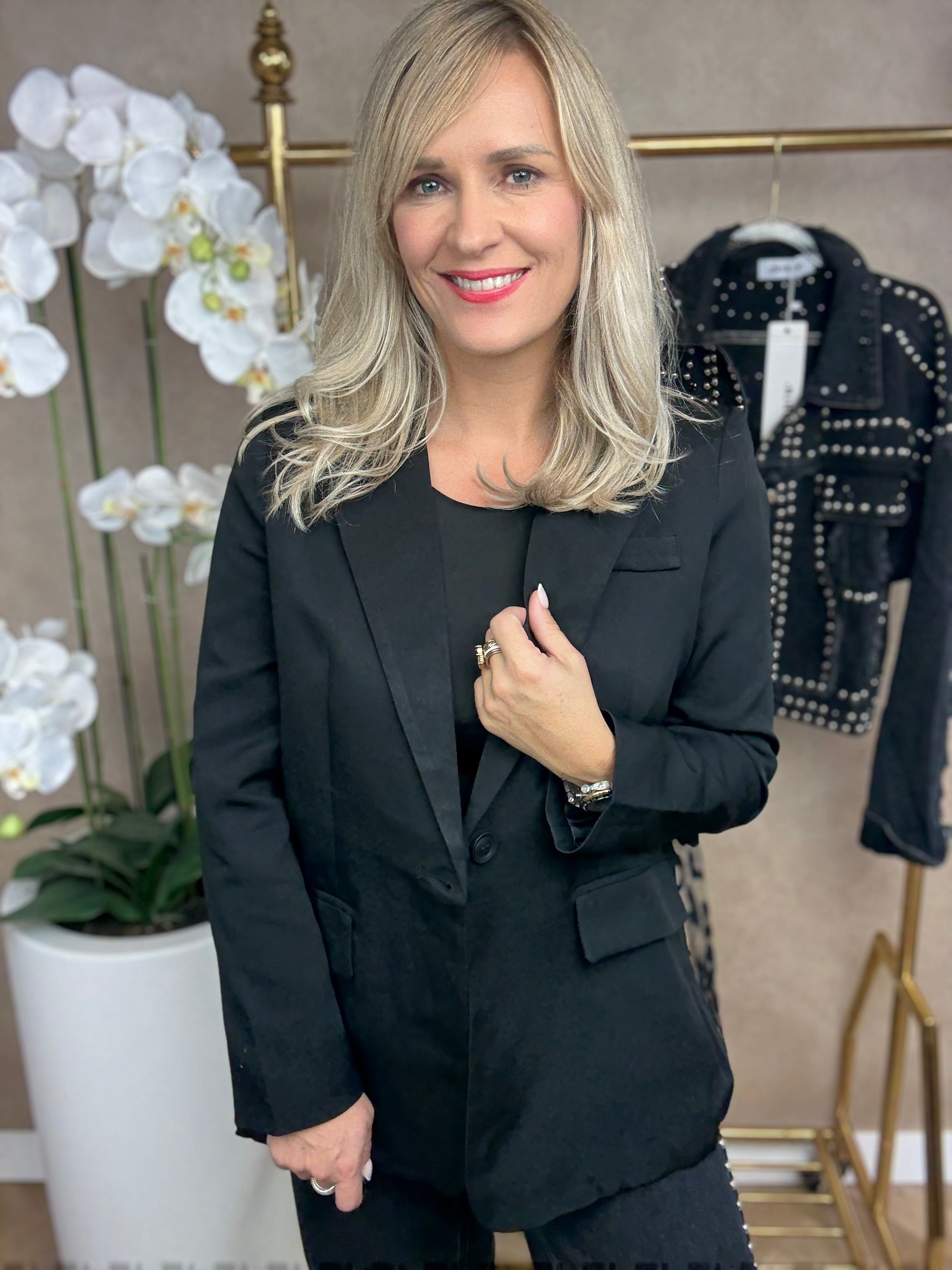 Blazer | Leopard | Zwart