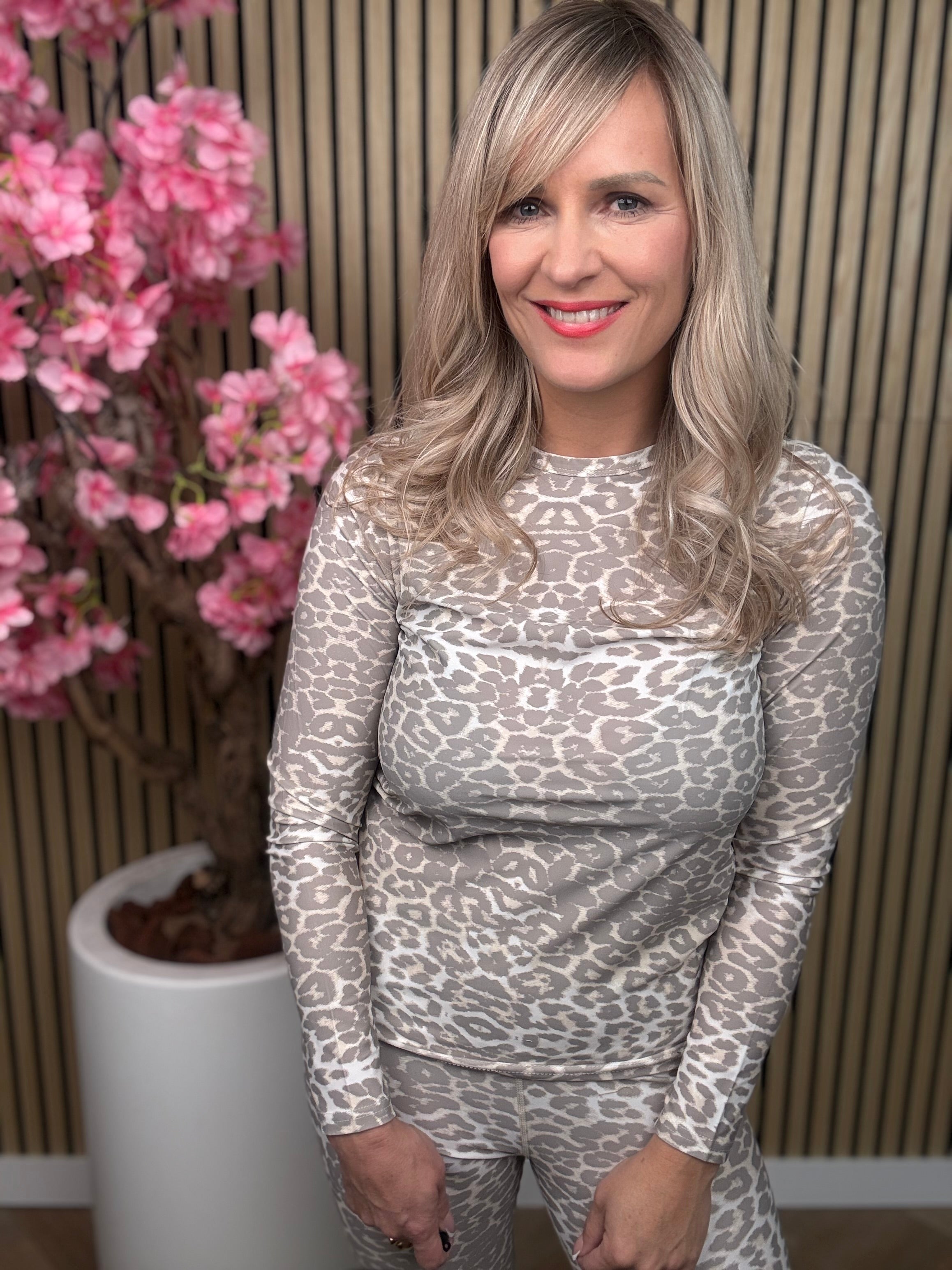 Azzurro | Leopard | Legging