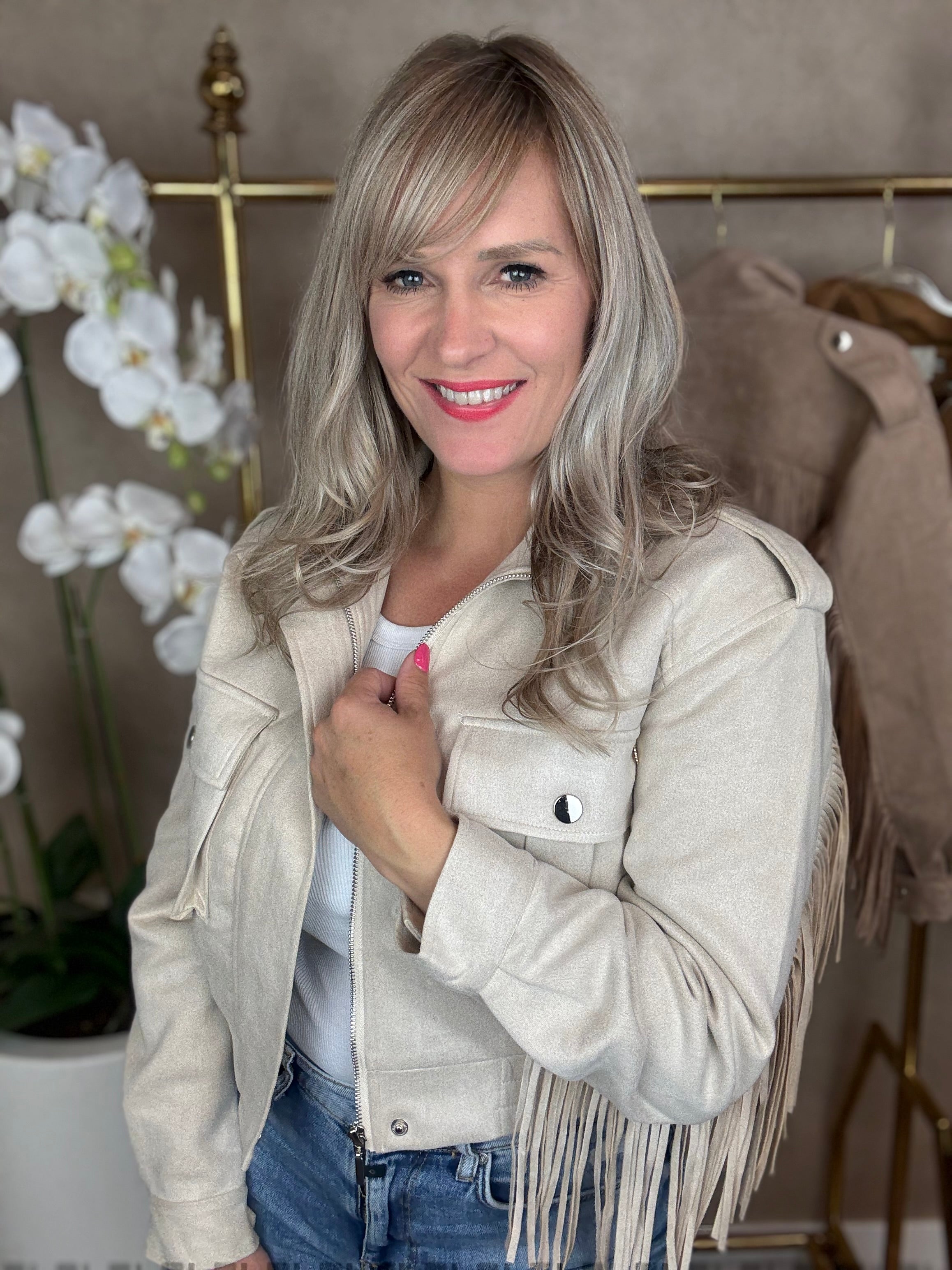 Jasje | Fringes | Beige