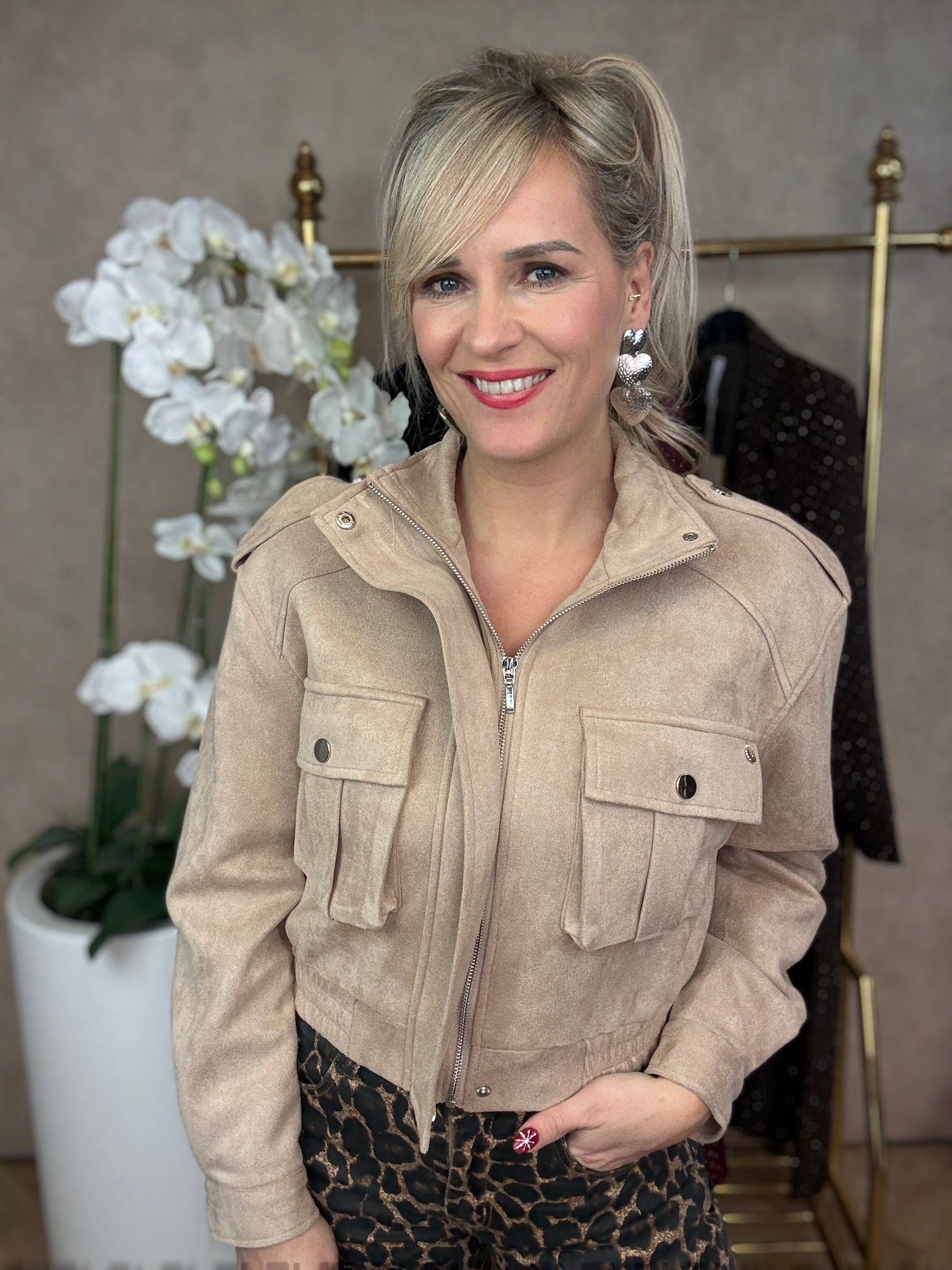 Jasje | Fringes | Taupe