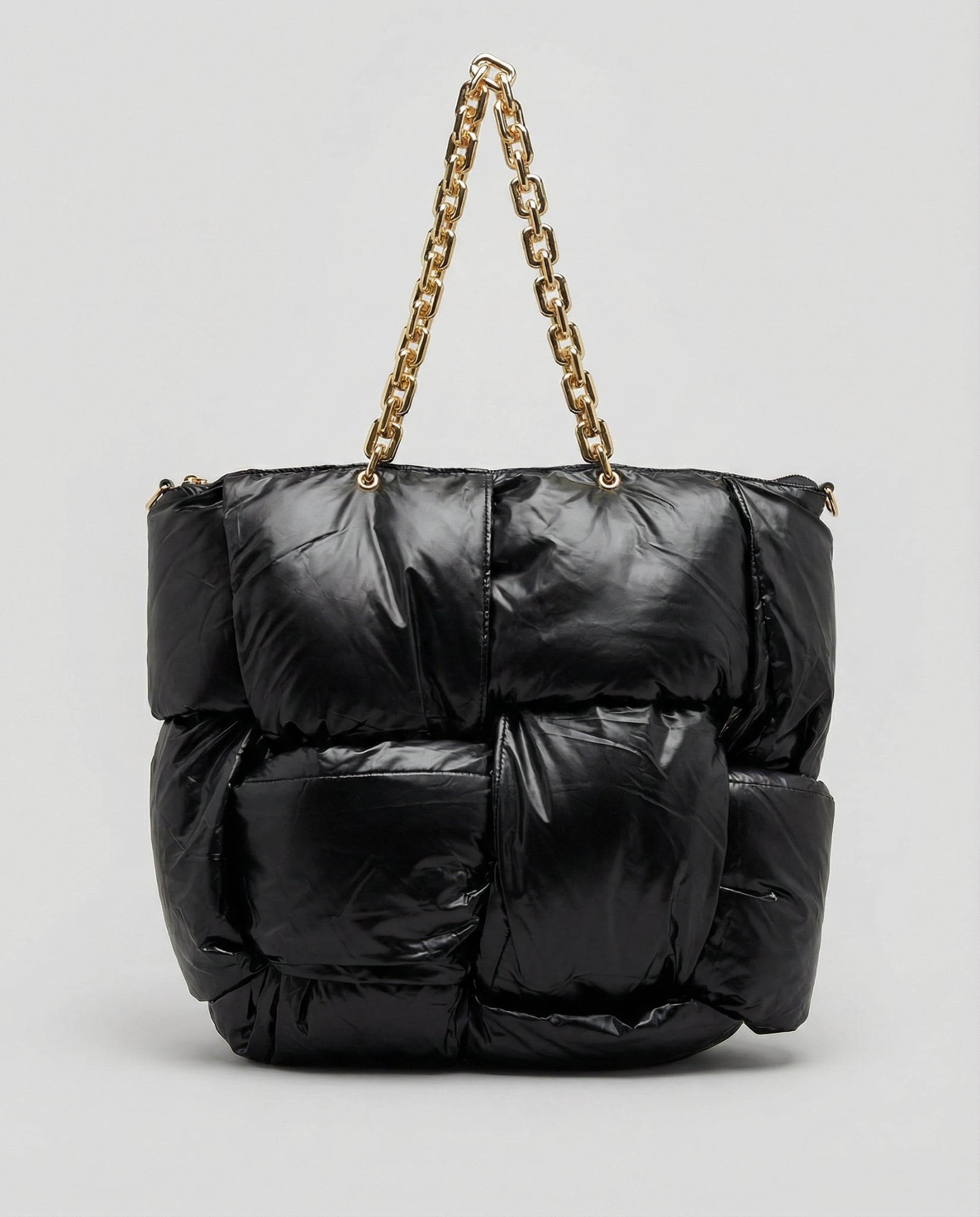 Tas | Puffy Chain | Zwart